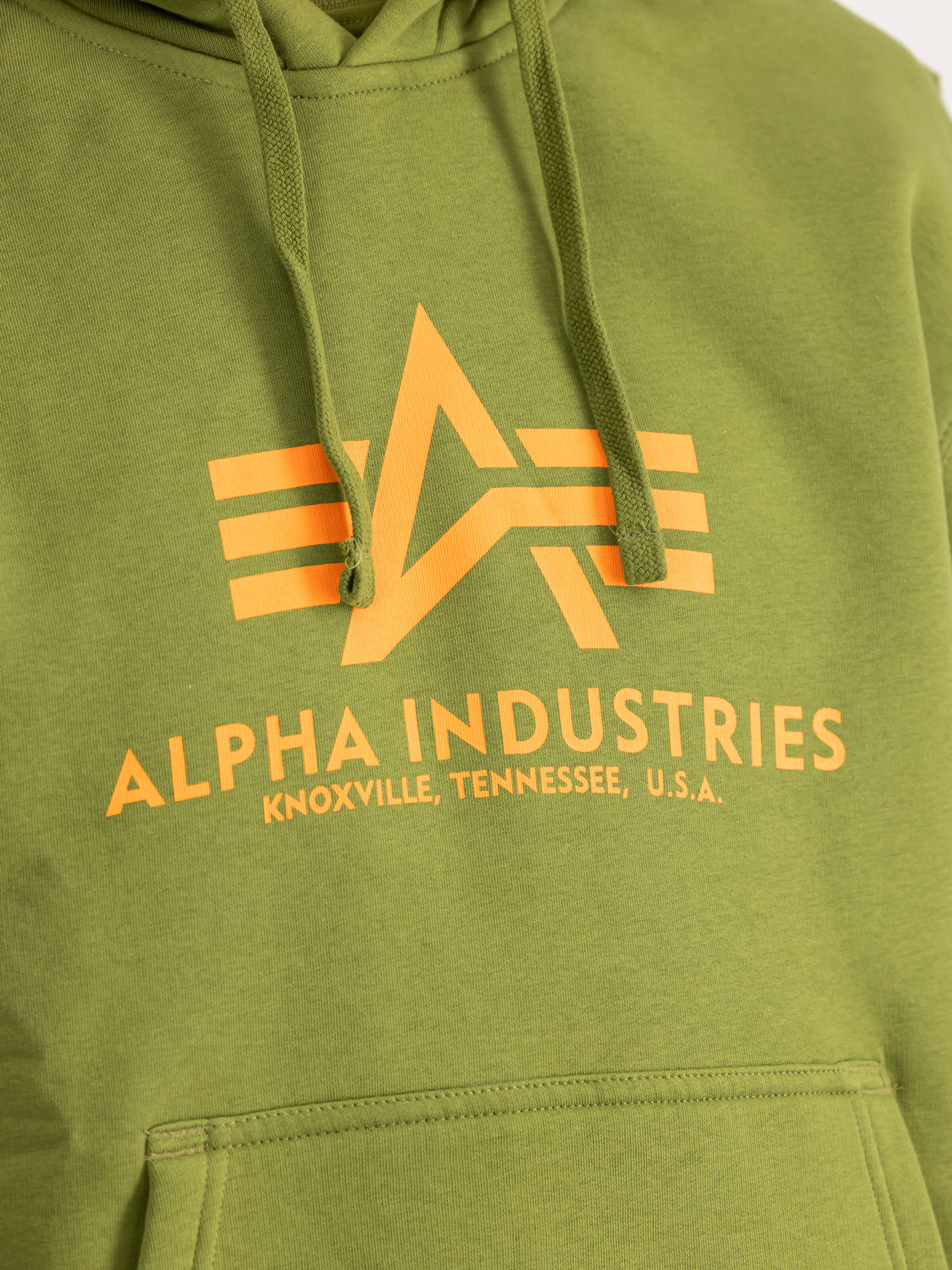 Basic Big Logo Hoodie moss green 178312_714_00005_182672