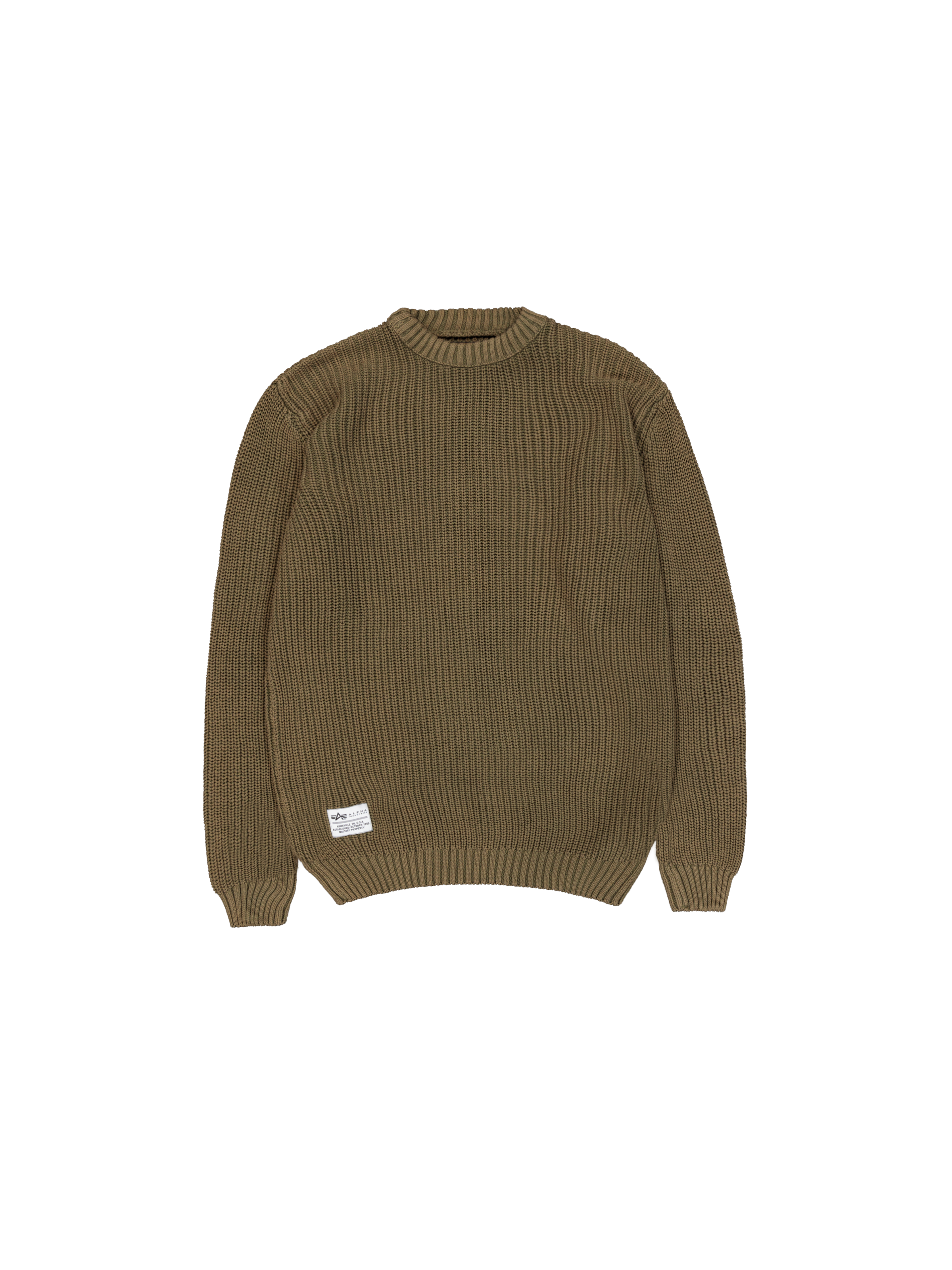 Acid Sweatshirt dark olive