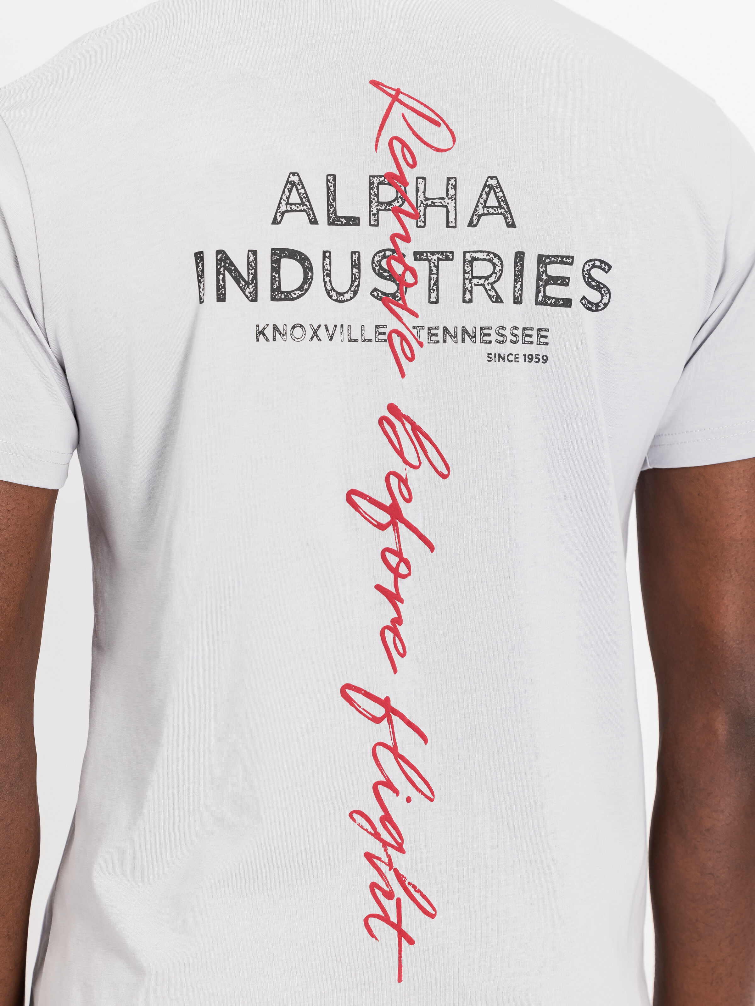 Signature Backprint T-Shirt pastel grey 148516_666_3_detail_00002_160392