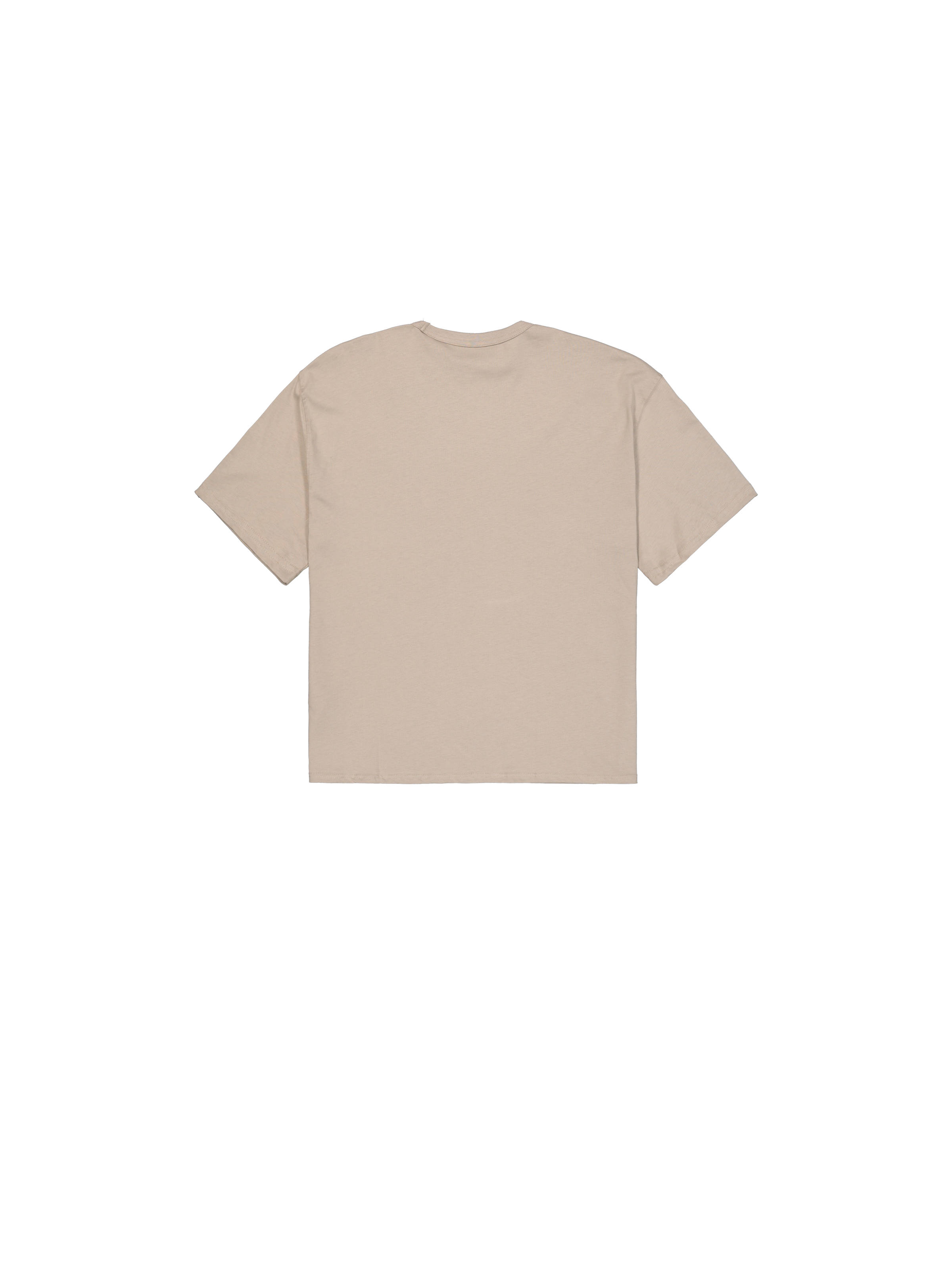 Alpha Essentials Rubber Logo T-Shirt Women vintage sand 146061_679_1_flatlay_00002_98377