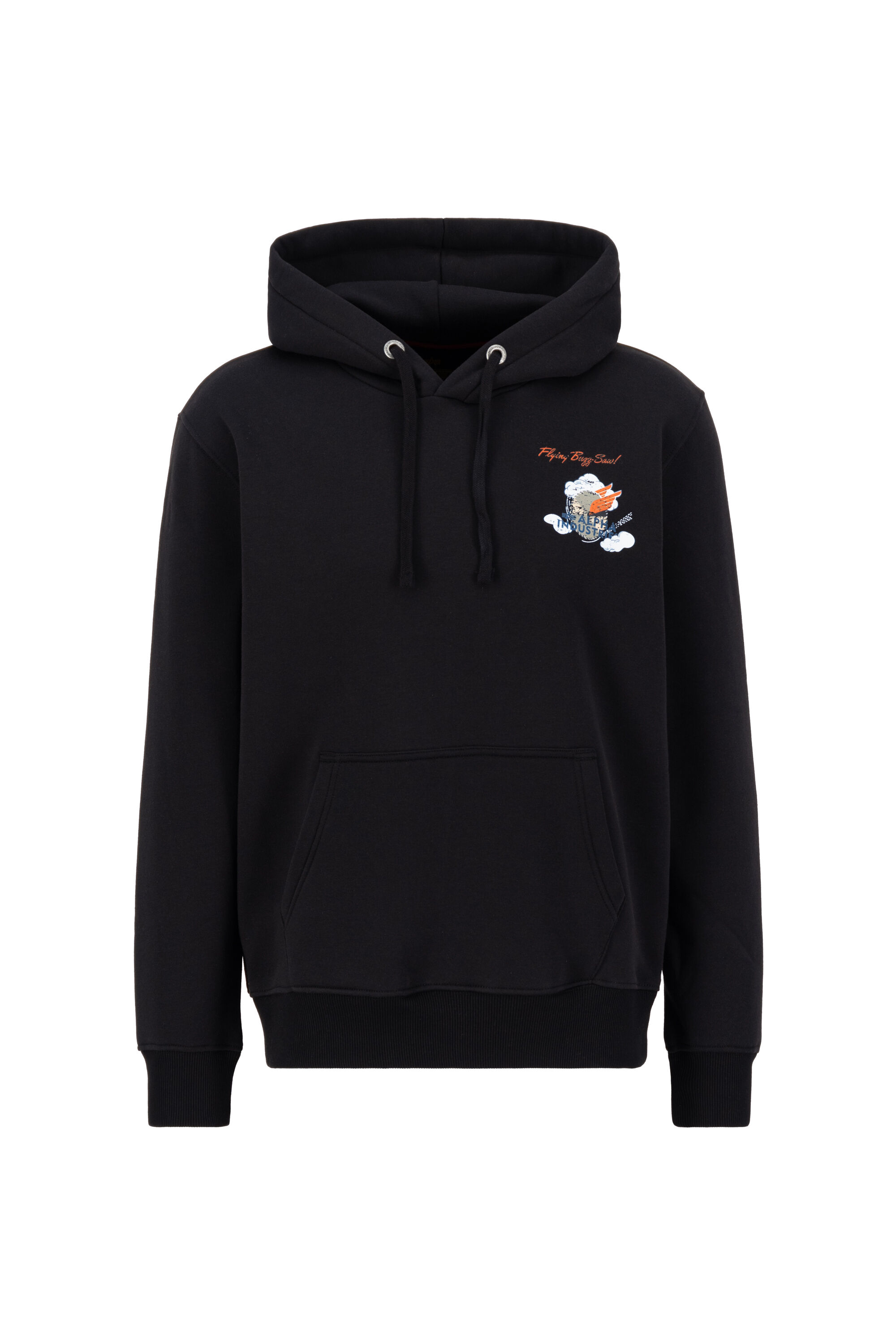 Flying Buzz Small Logo Hoodie black 146342_03_001_123060.jpg