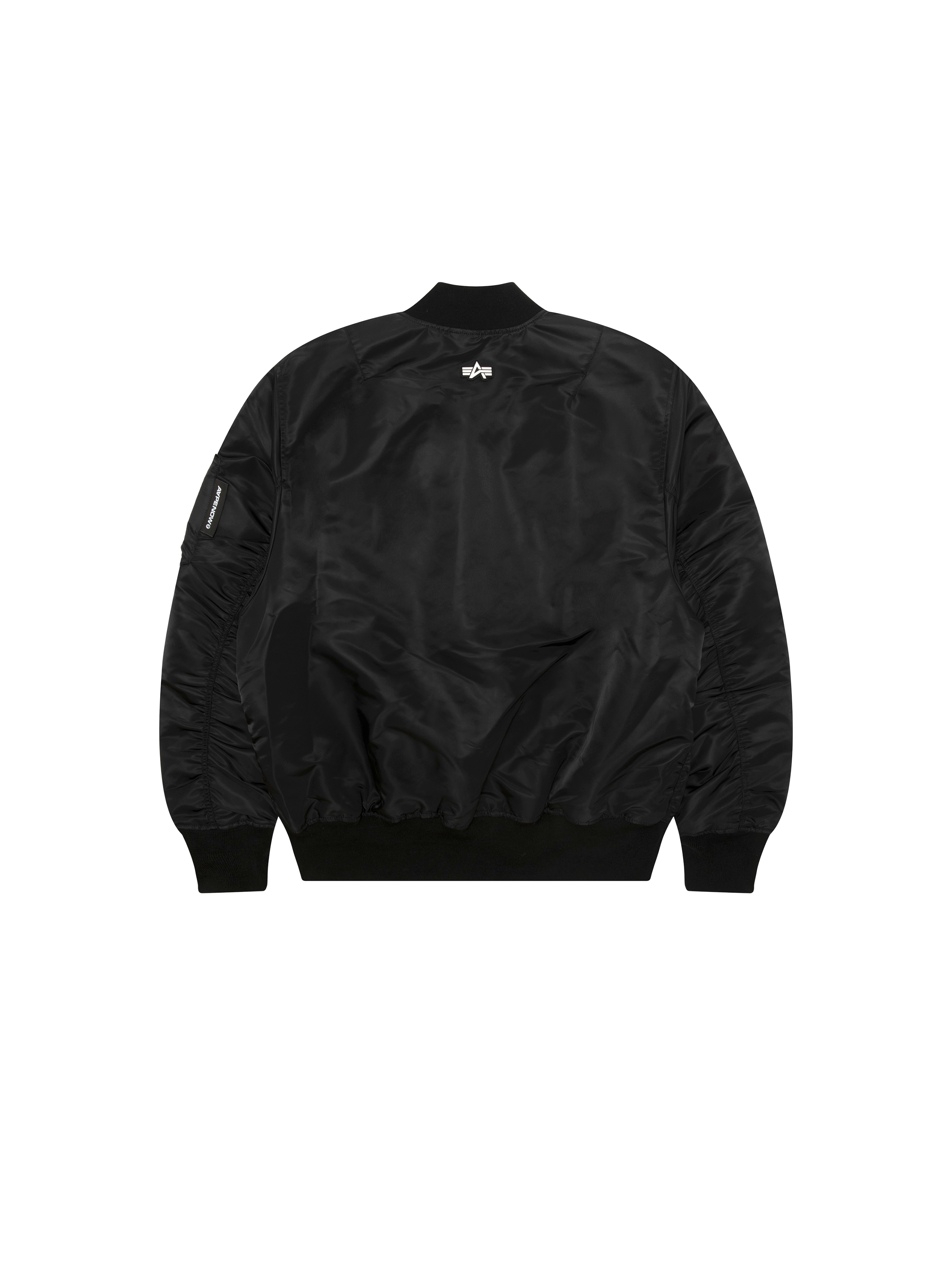 ALPHA x AAPE REVERSIBLE PADDED MA-1 Bomber Jacket black 258162_03_1_flatlay_00002_208647
