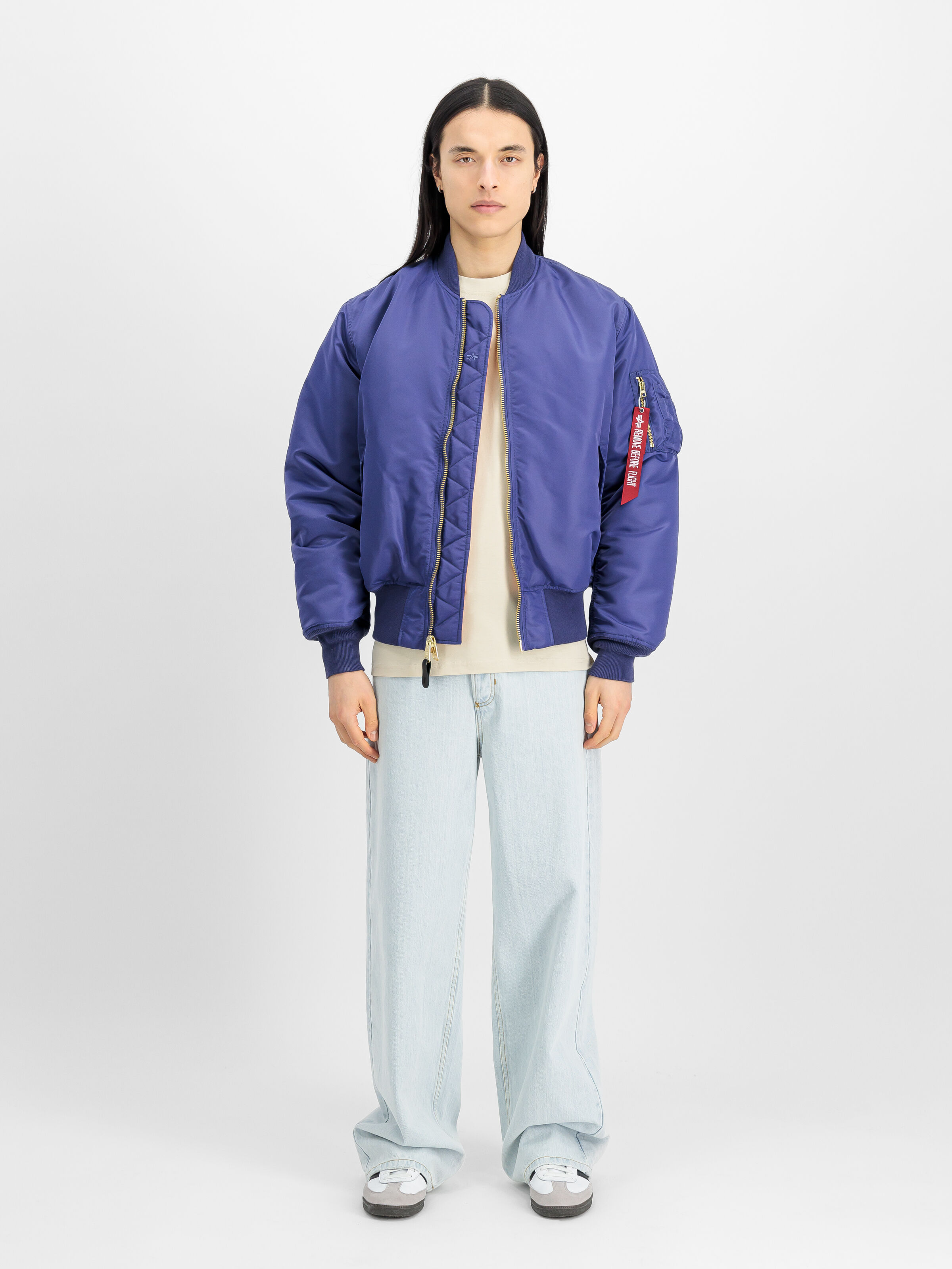 MA-1 Heritage Bomber Jacket night purple 100101_735_2_model_00001_146692