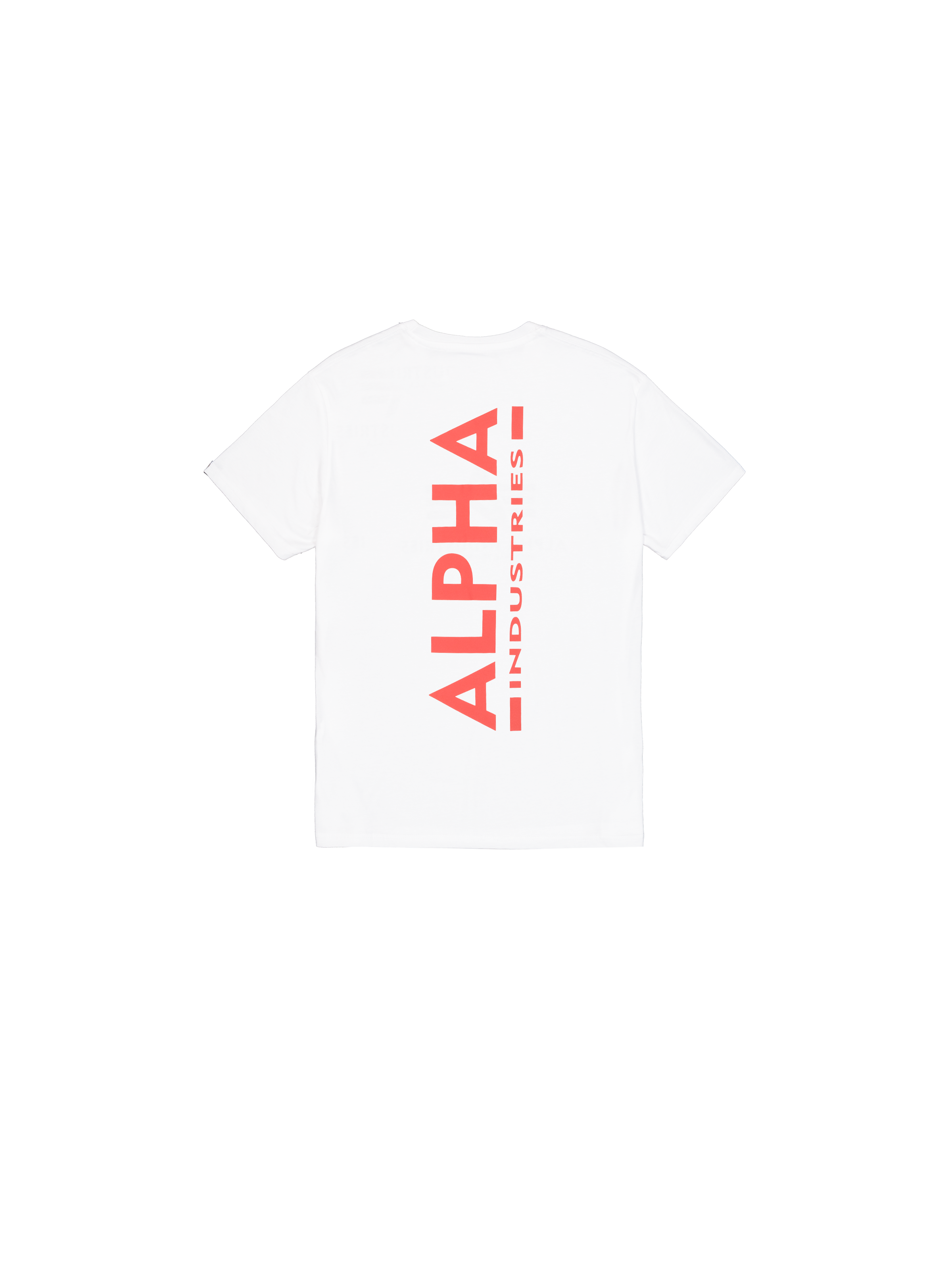 Backprint T-Shirt white/speed red 128507_178_1_flatlay_00002_186393