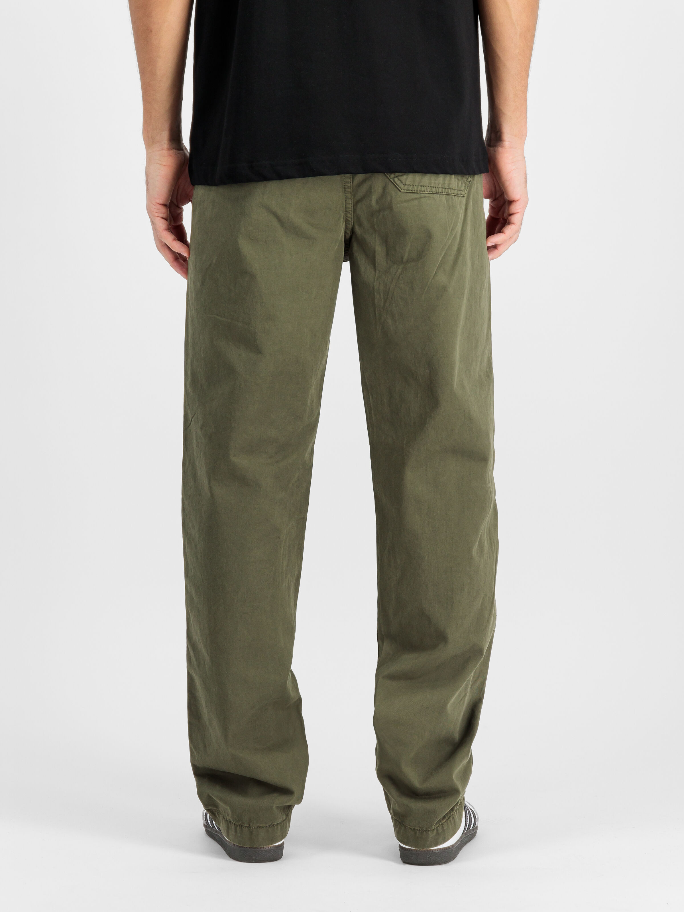 Basic Cotton Pant dark olive 156214_142_2_model_00004_142816