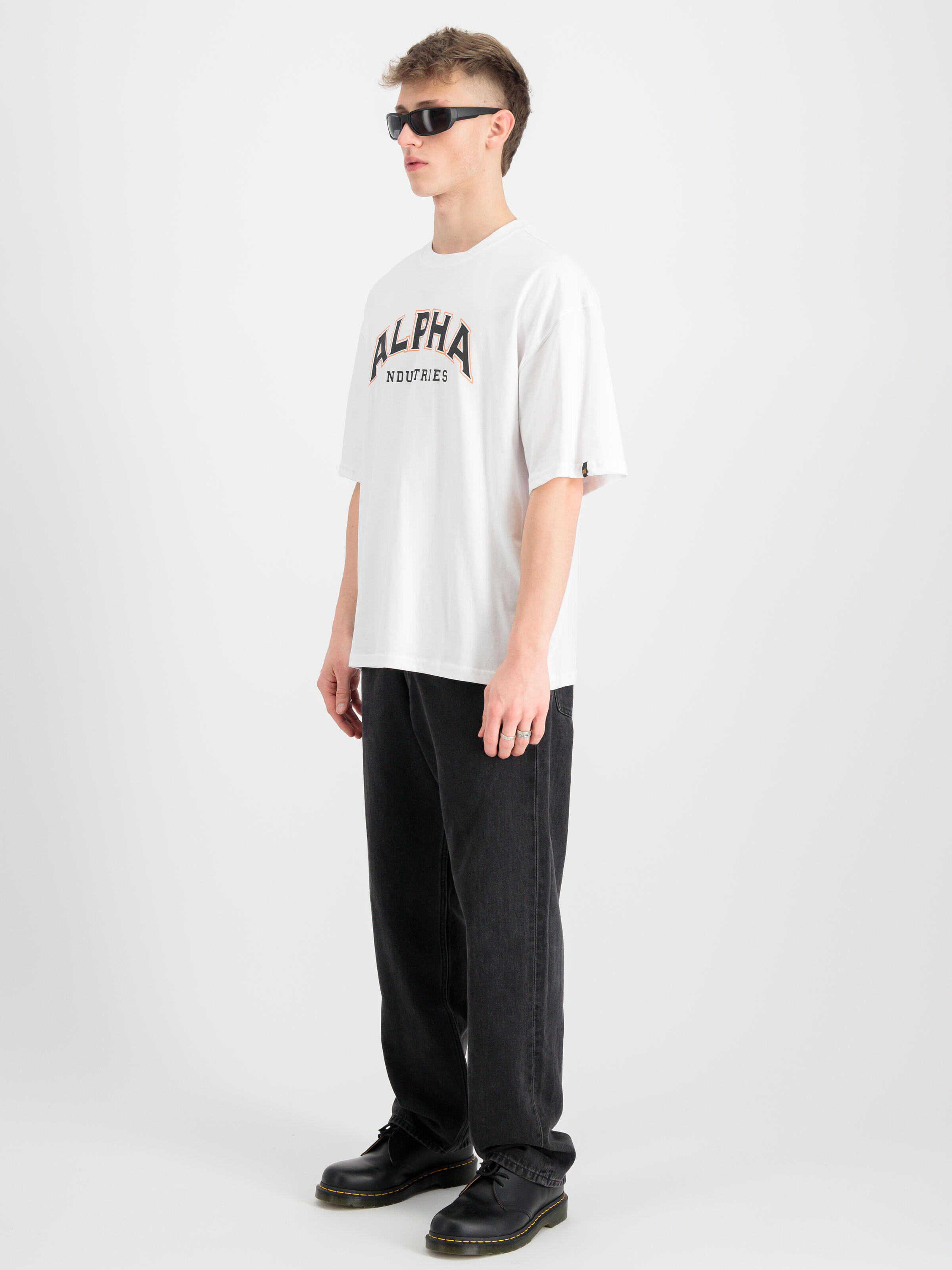 College T-Shirt white 146501_09_00002_182214