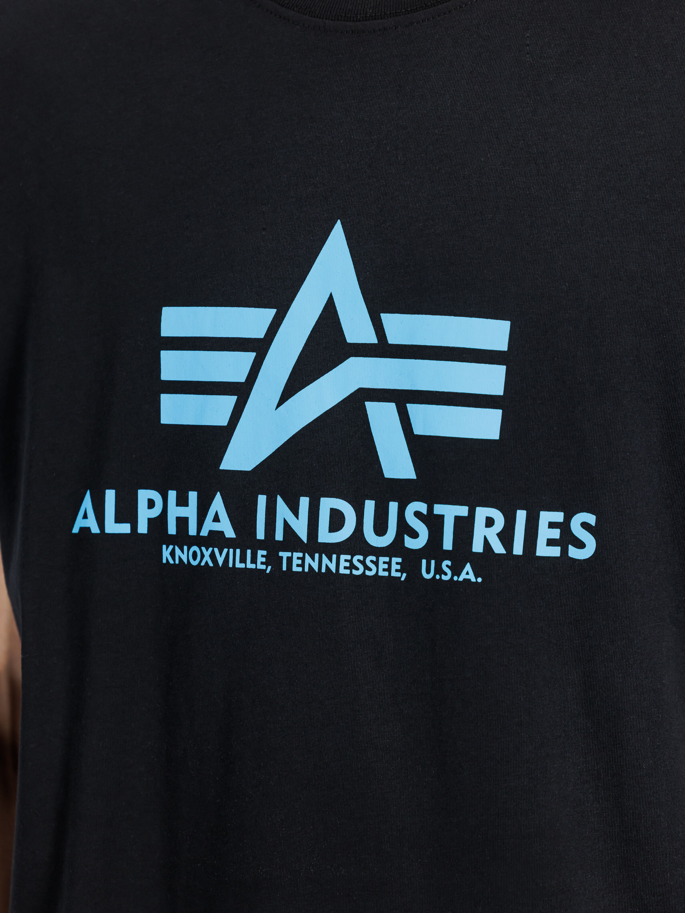 Basic Big Logo T-Shirt black/blue 100501_93_3_detail_00001_156708