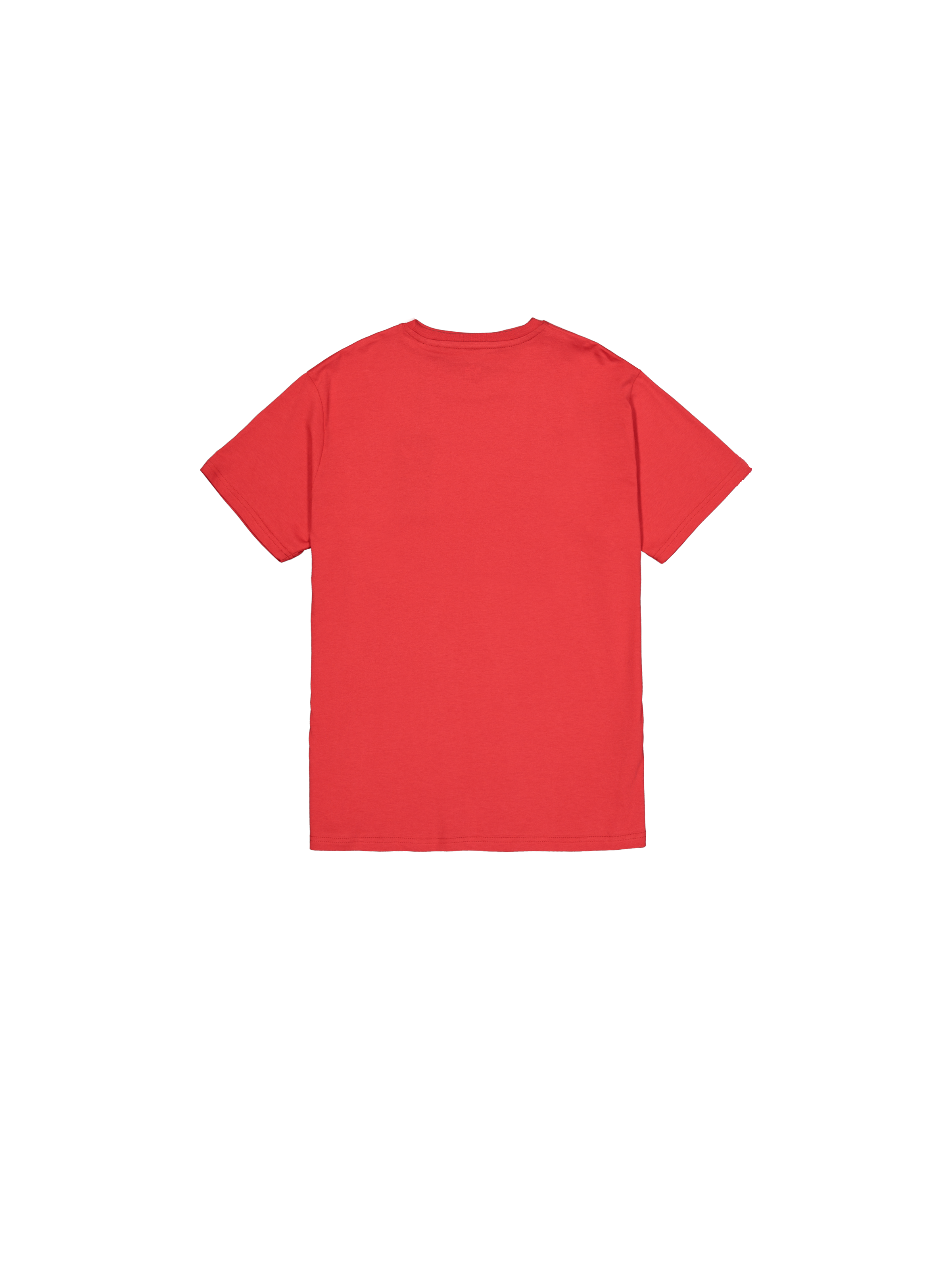 Basic Mid Logo T-Shirt speed red/white 118533_451_1_flatlay_00002_223280