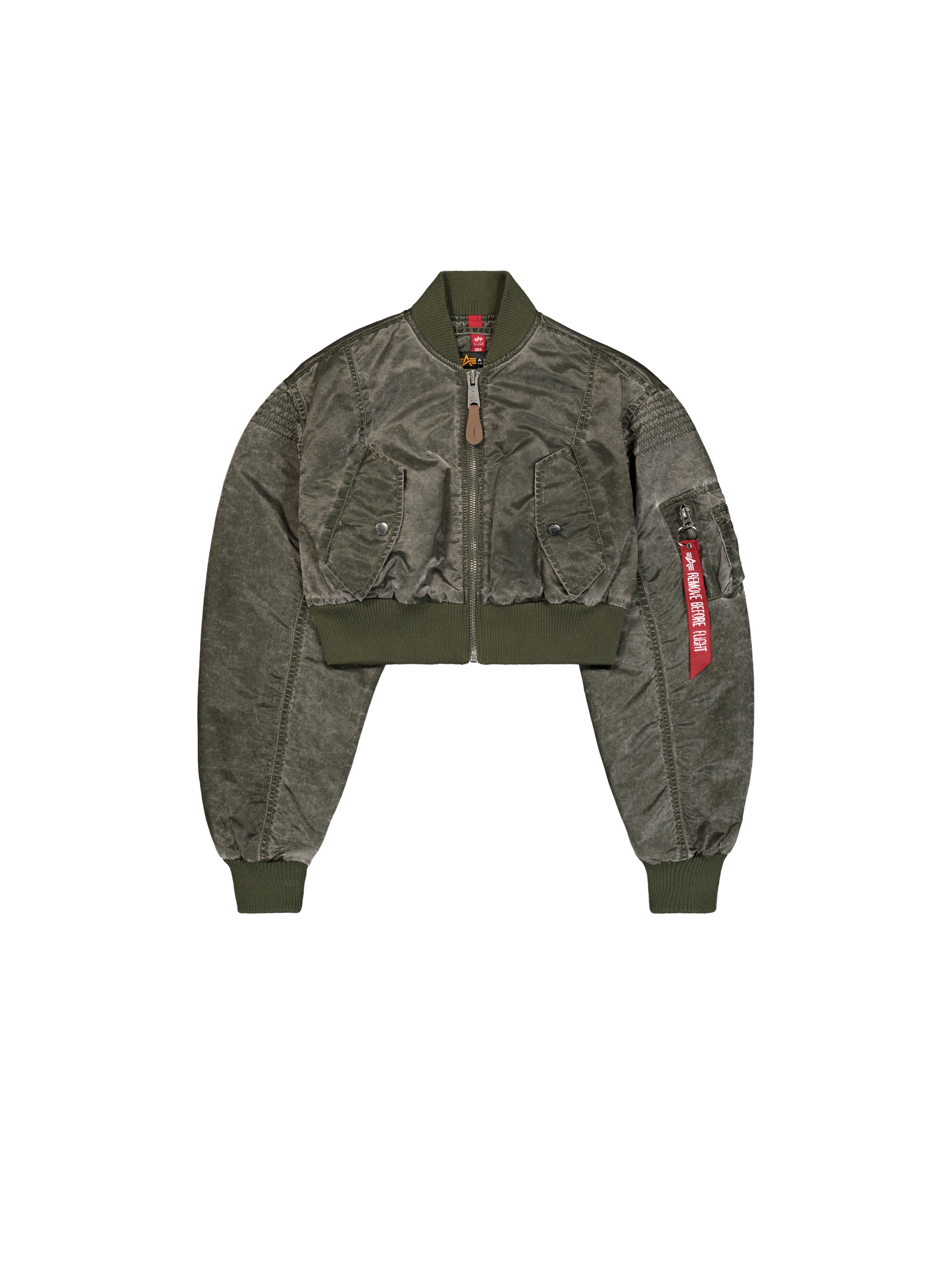 MA-1 Vintage Cropped Light Bomber Jacket Women MA-1 Vintage Cropped Light Bomber Jacket Women