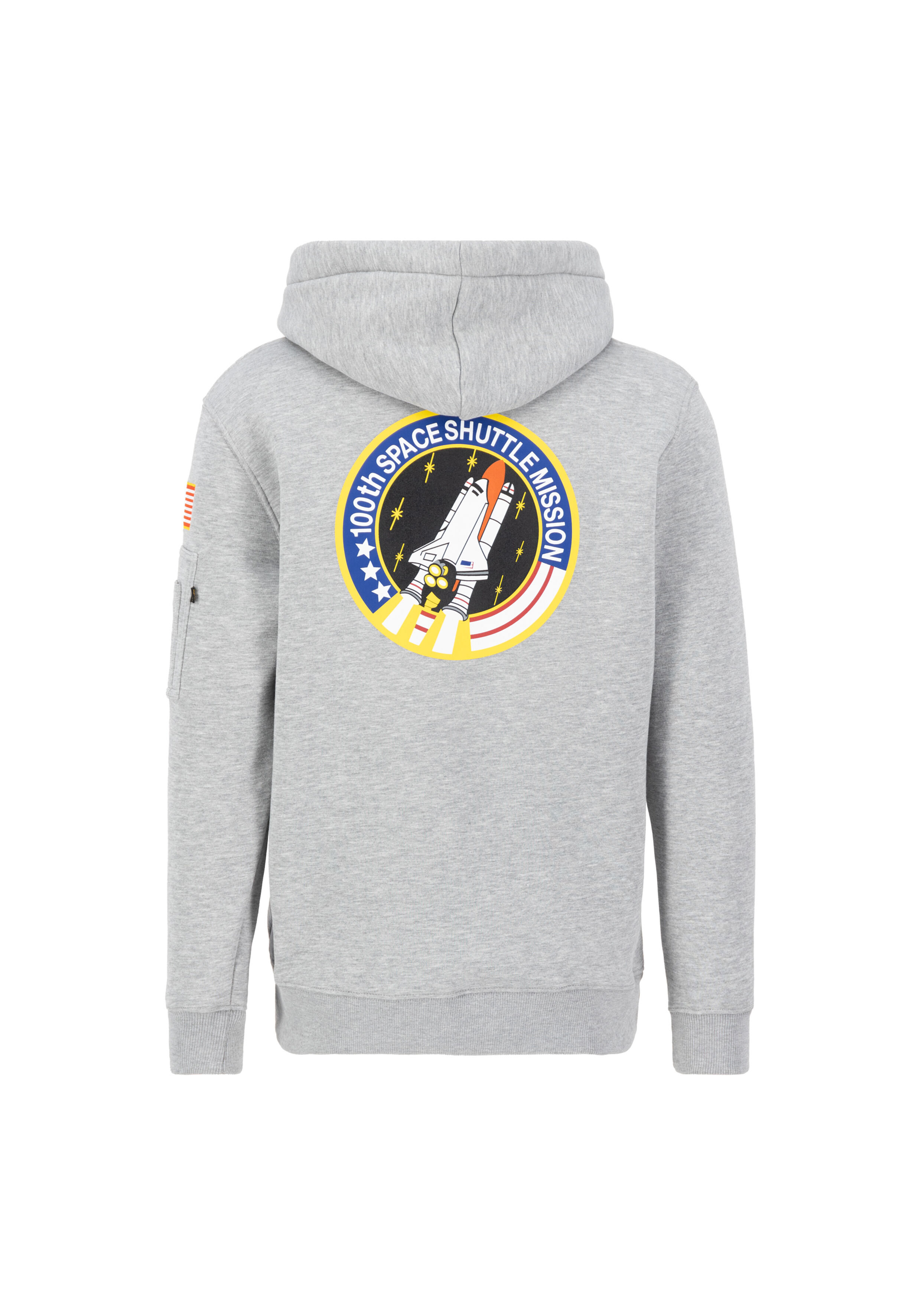 Space Shuttle Hoodie grey heather 178317_17_002_130339
