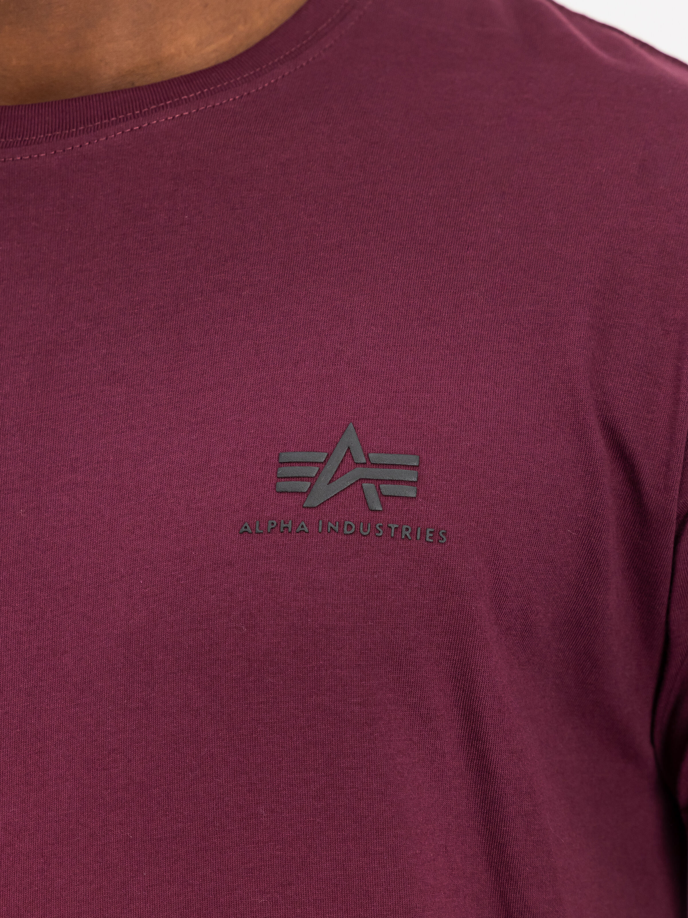 Backprint T-Shirt dark cherry 128507_608_3_detail_00001_160652