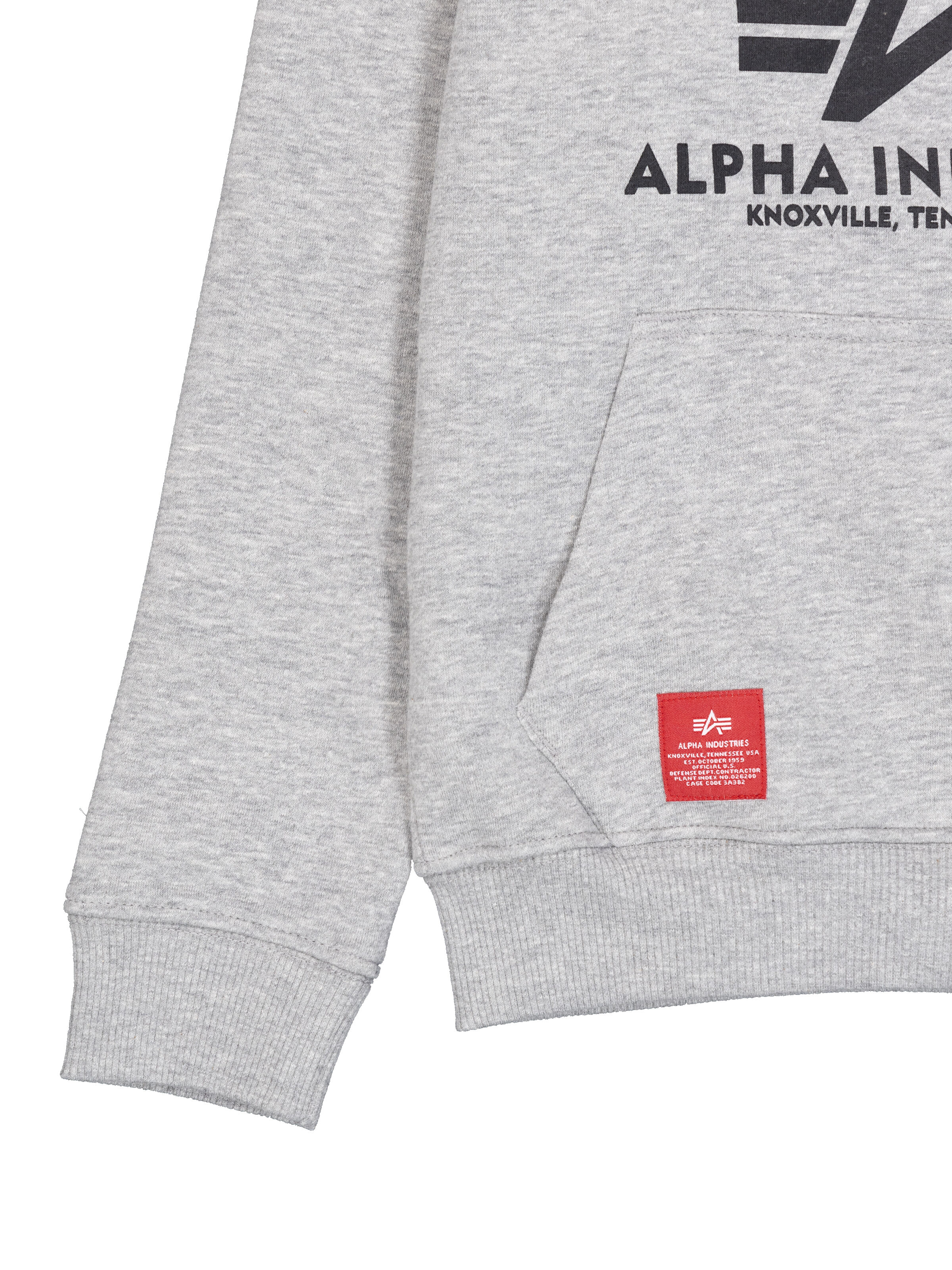 Basic Big Logo Hoodie Kids grey heather 196701_17_3_detail_00002_113075