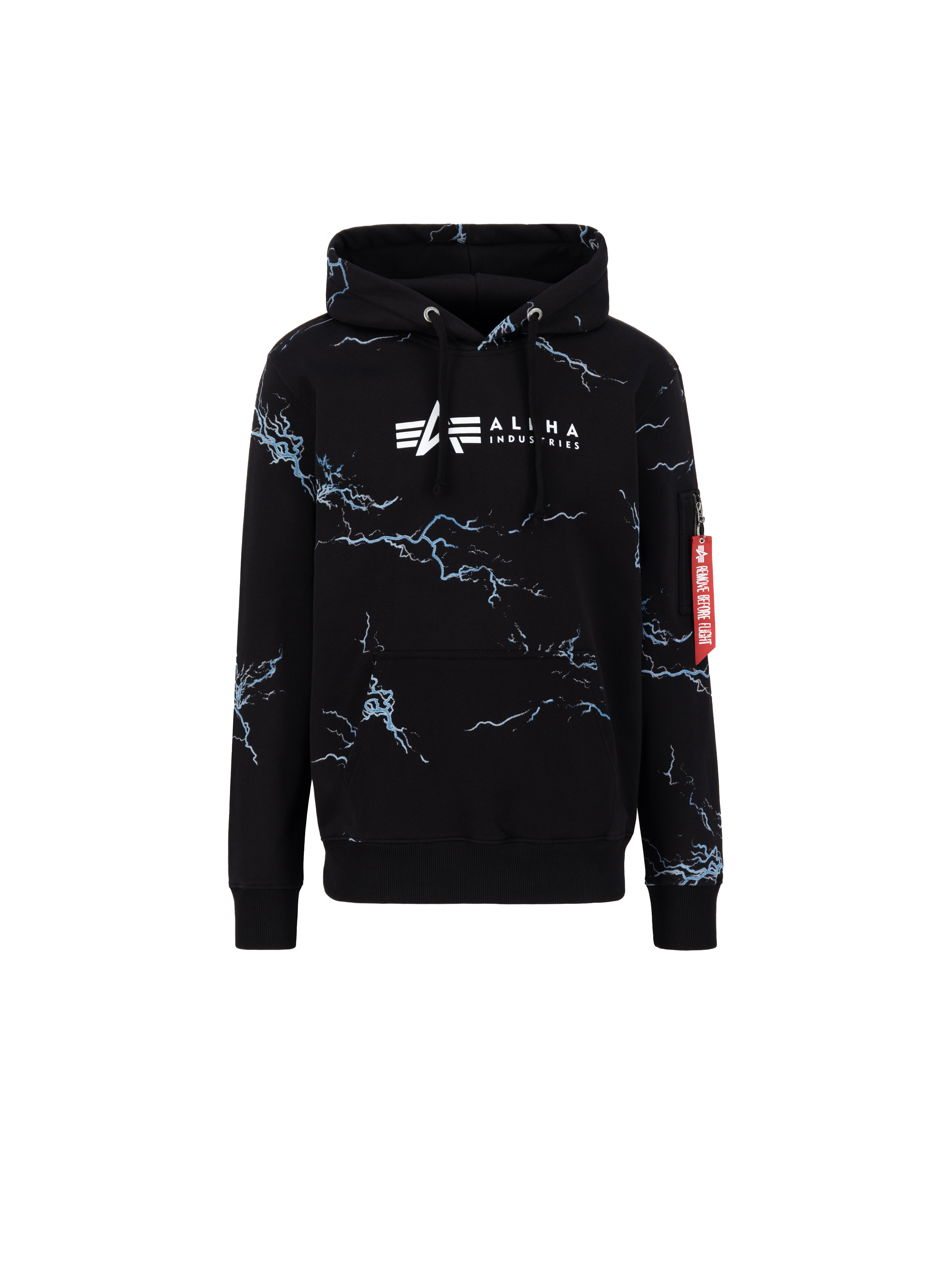 Lightning Allover Print Hoodie Lightning Allover Print Hoodie