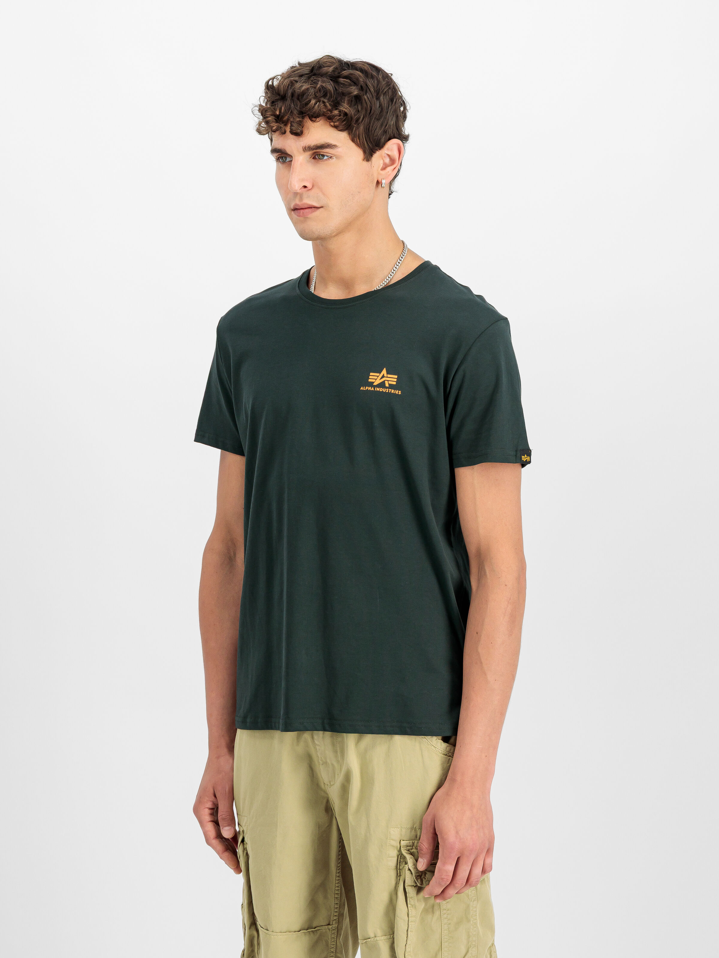 Basic Small Logo T-Shirt dark petrol 188505_353_2_model_00002_188791
