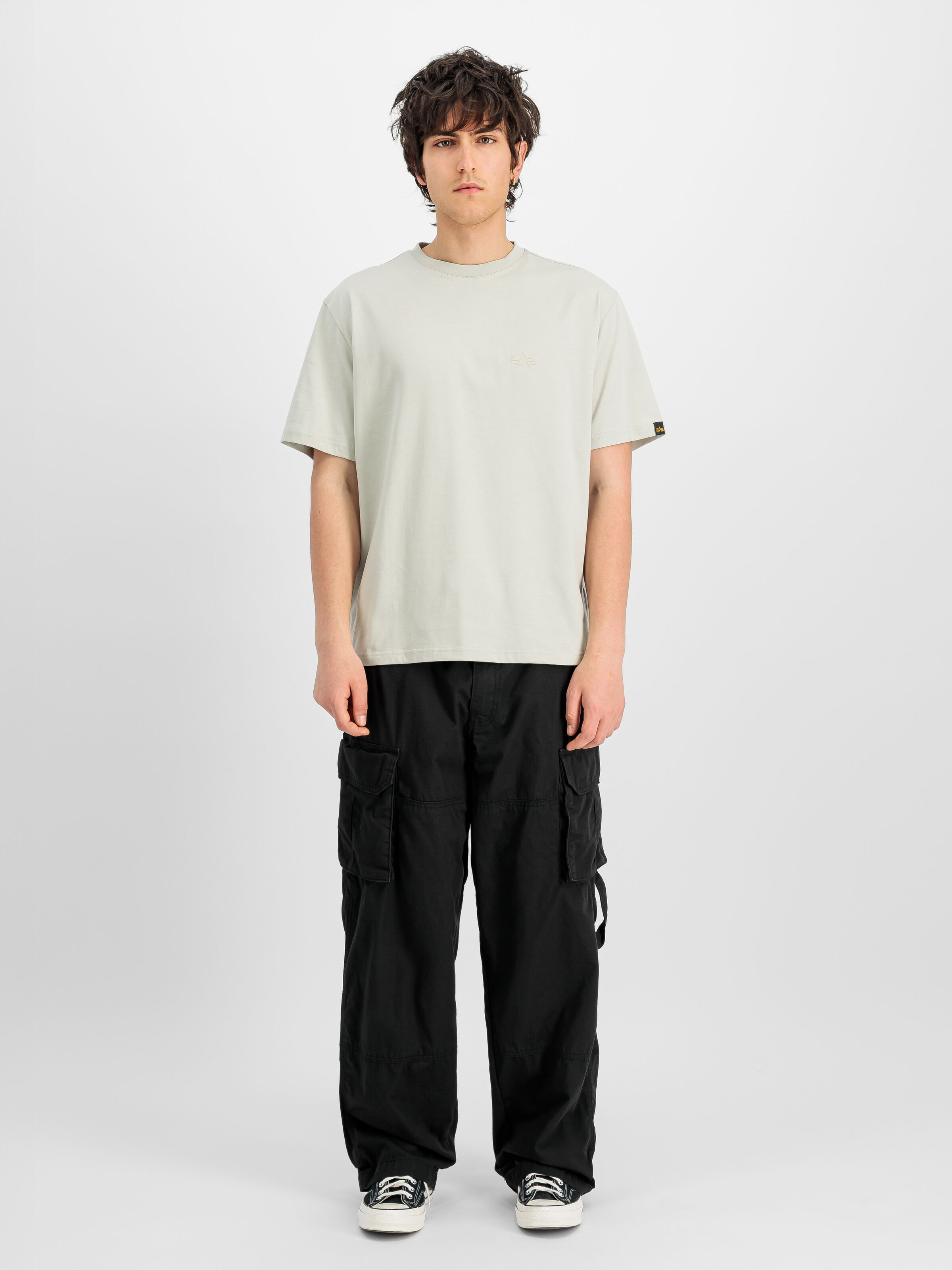 Dye To Match Mid Logo T-Shirt stone 268505_10_2_model_00001_232129