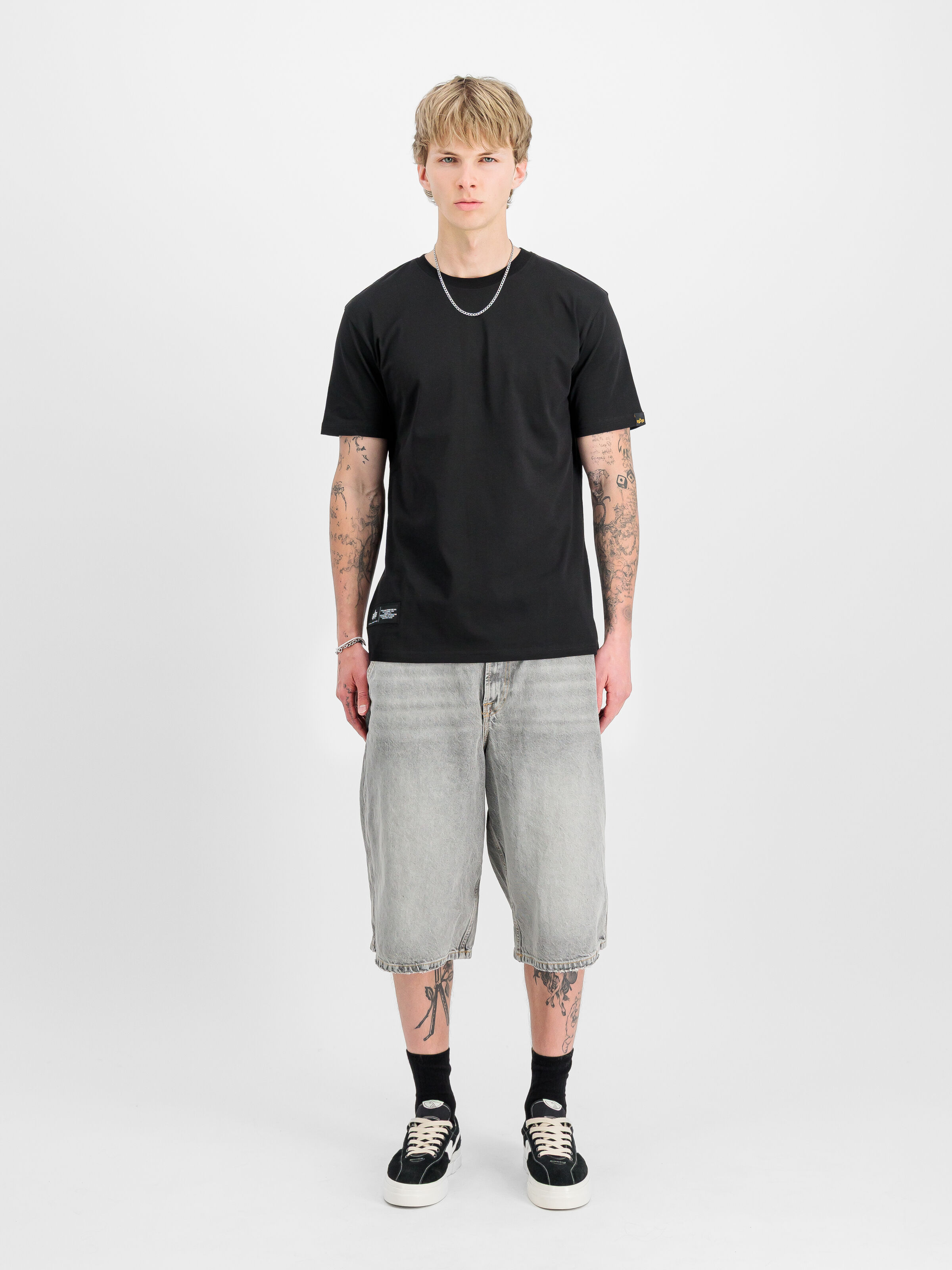 Label Backprint T-Shirt black/black 258505_515_2_model_00001_173803