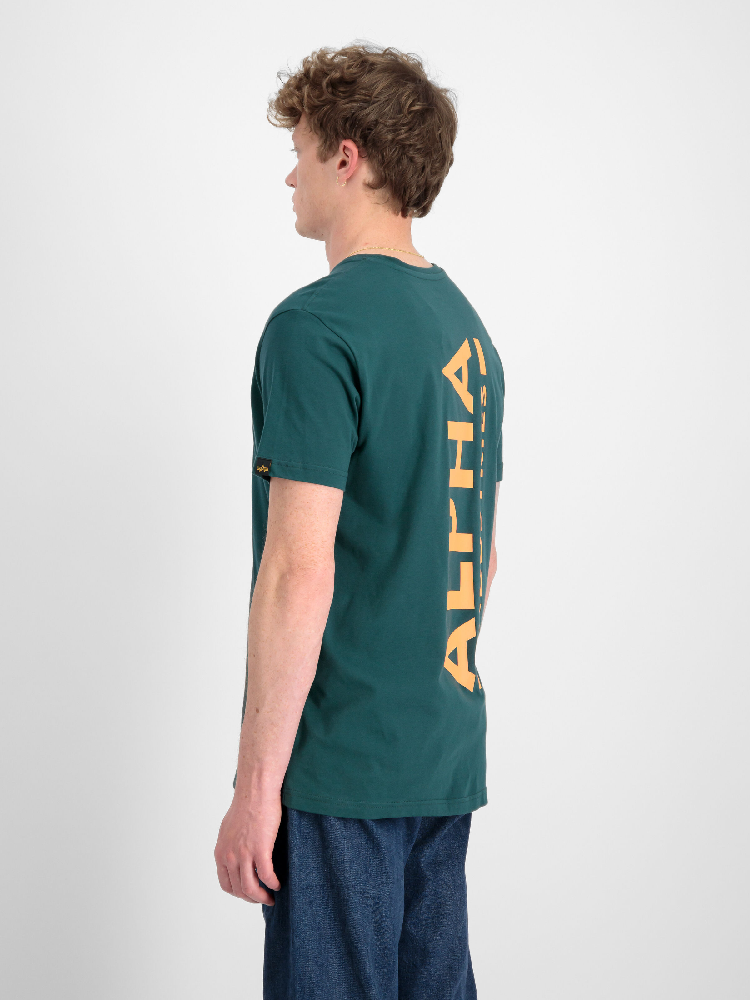 Backprint T-Shirt Force Green 128507_720_2_model_00004_97456