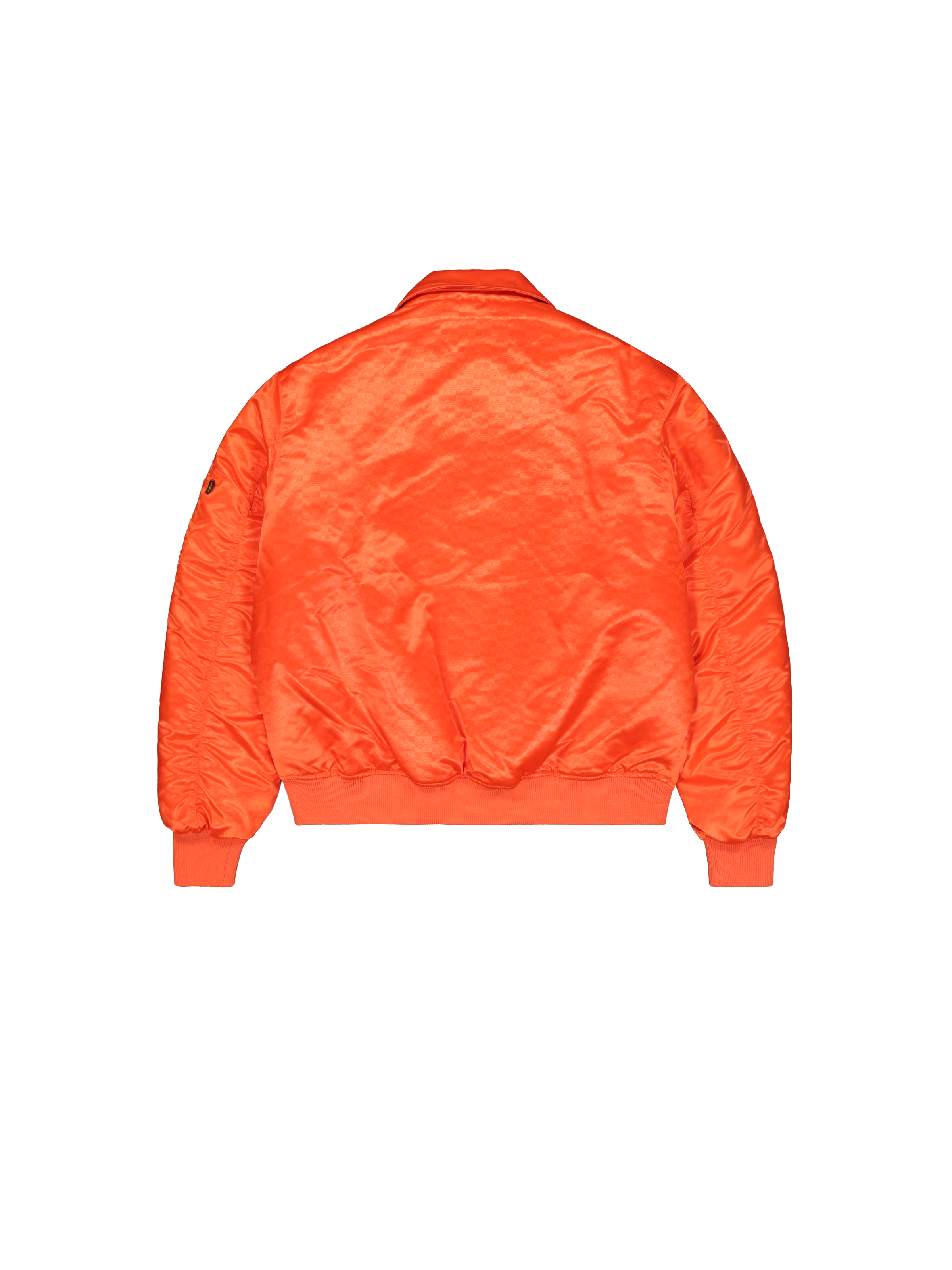 Coach Logo Bomber Jacket boost orange 156145_736_1_flatlay_00002_143474