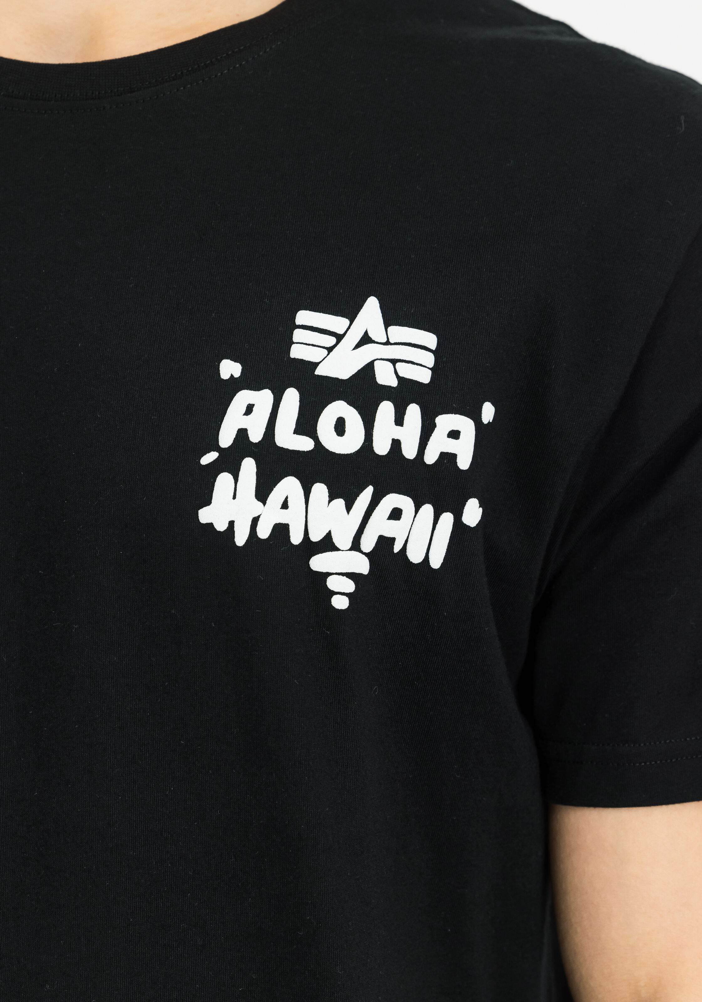 Aloha Backprint T-Shirt black 156530_03_3_detail_00001_147233
