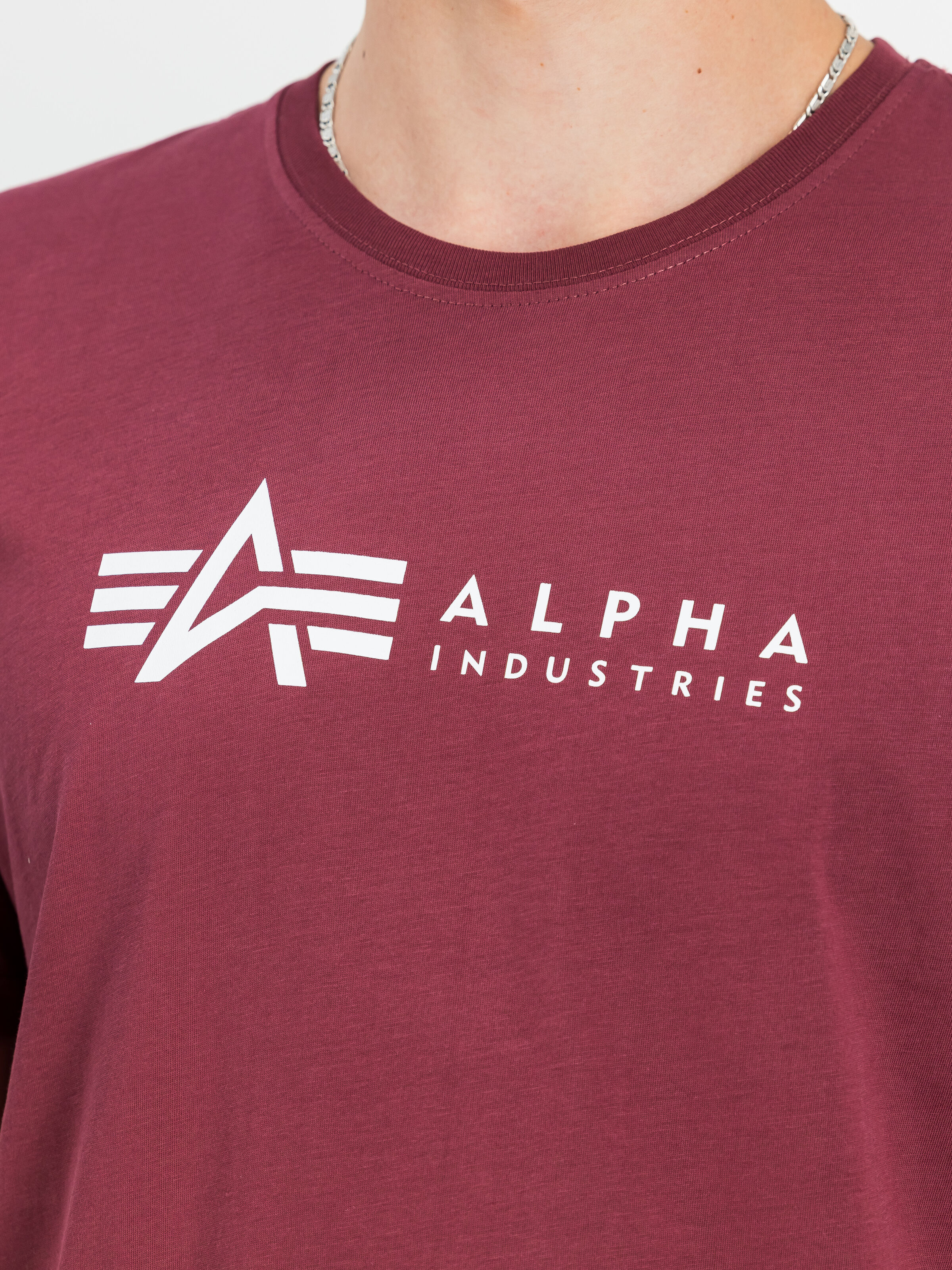 Alpha Label T-Shirt 2 Pack olive/burgundy 118534_642_3_detail_00001_189198