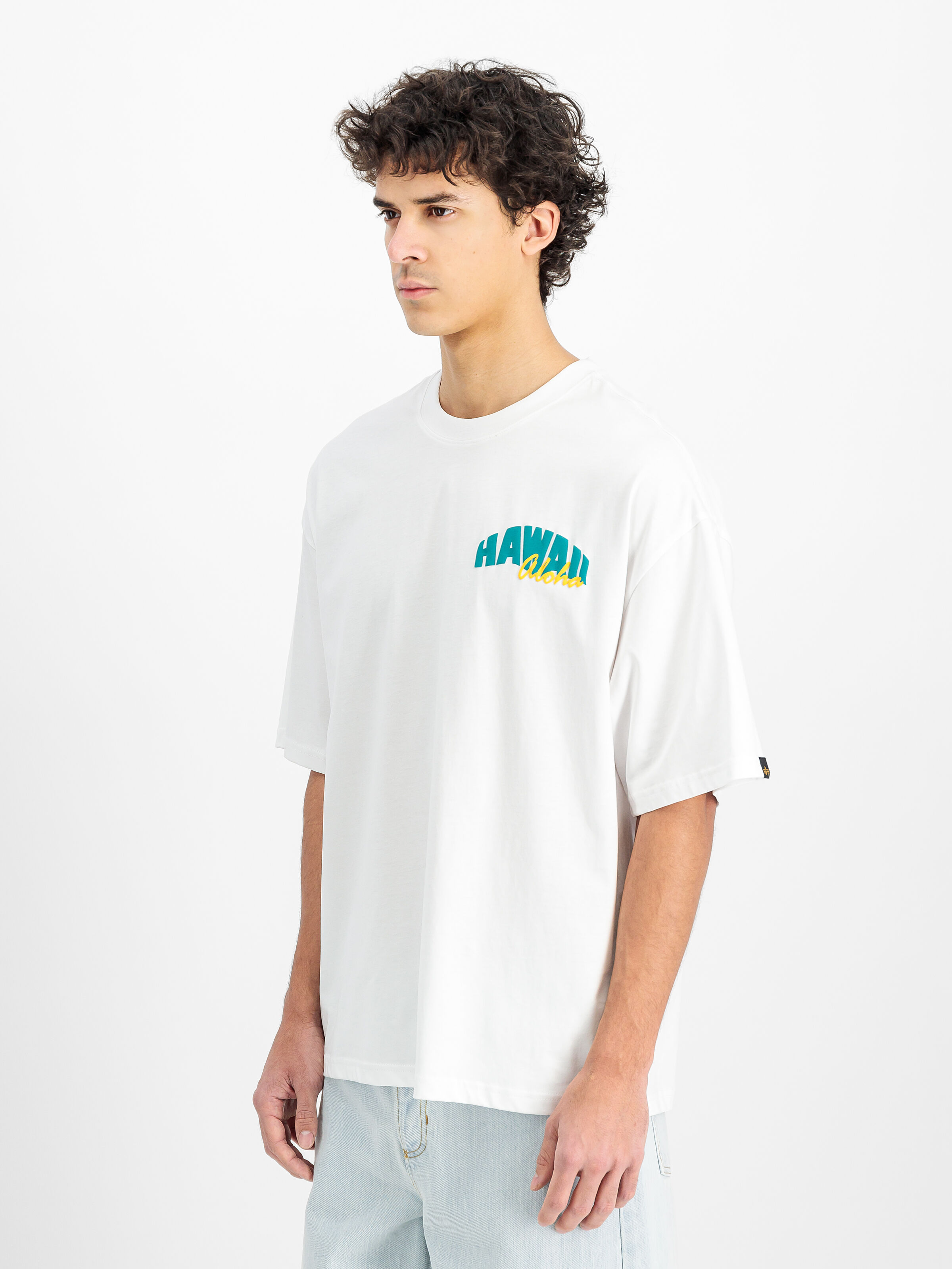 Hawaii Aloha Backprint T-Shirt white 156535_09_2_model_00003_142604