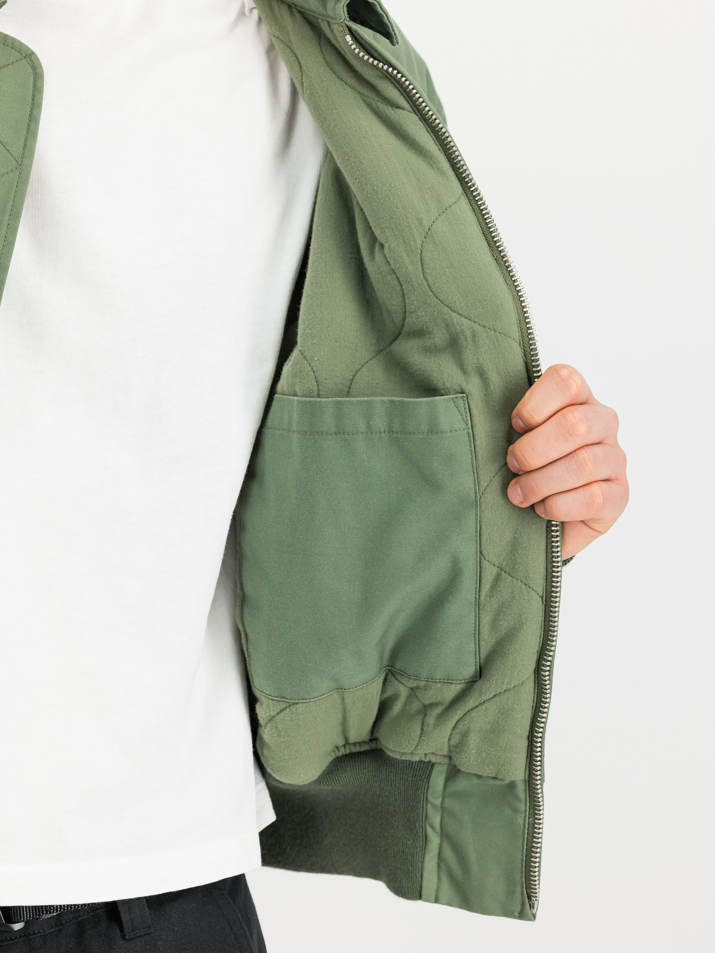 CVC Vintage Bomber Jacket sage-green 268108_01_3_detail_00002_232752