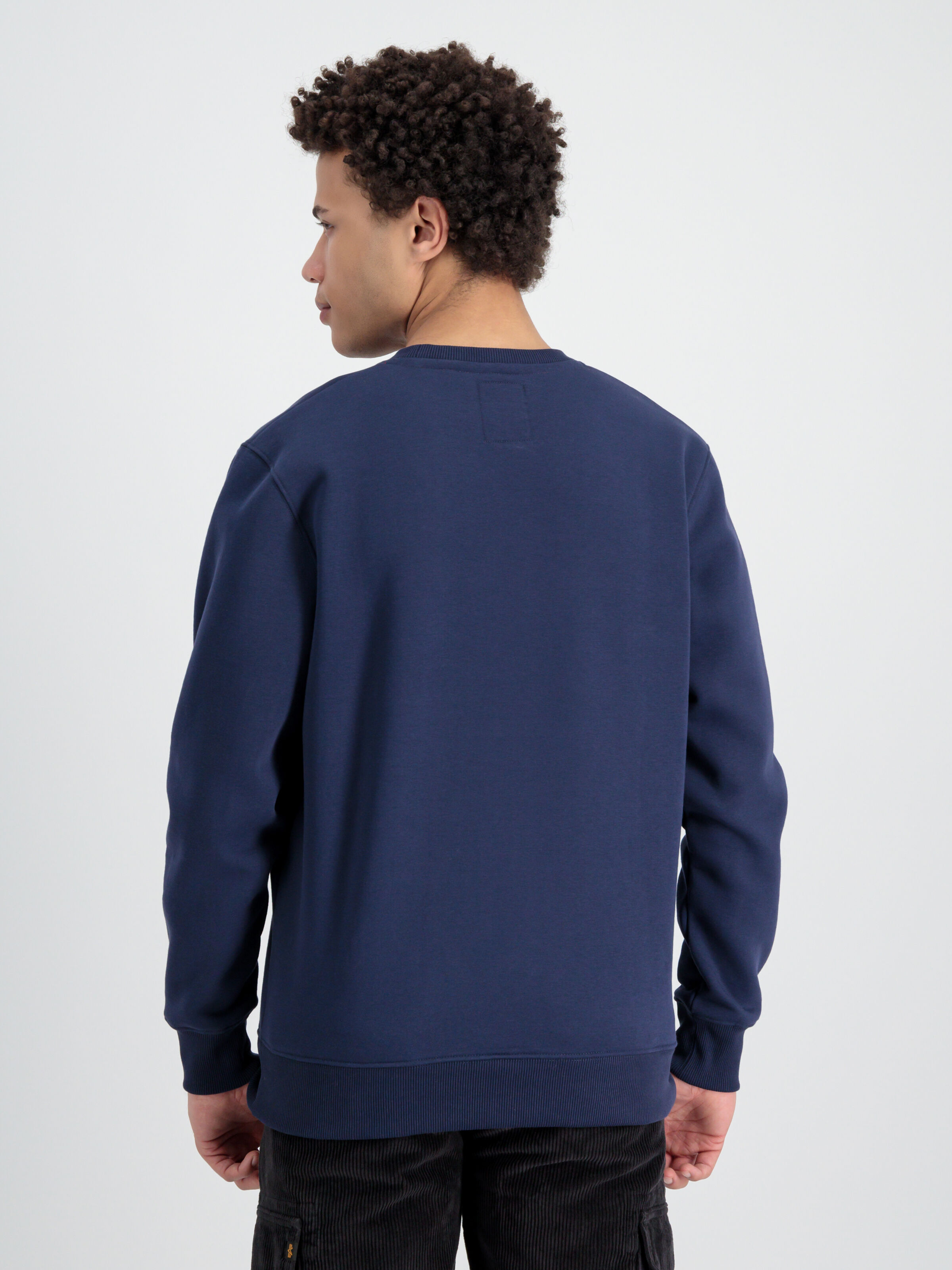 Basic Rubber Sweatshirt ultra navy 178302RB_697_alpha_industries_basic_sweater_rubber_00003_182719
