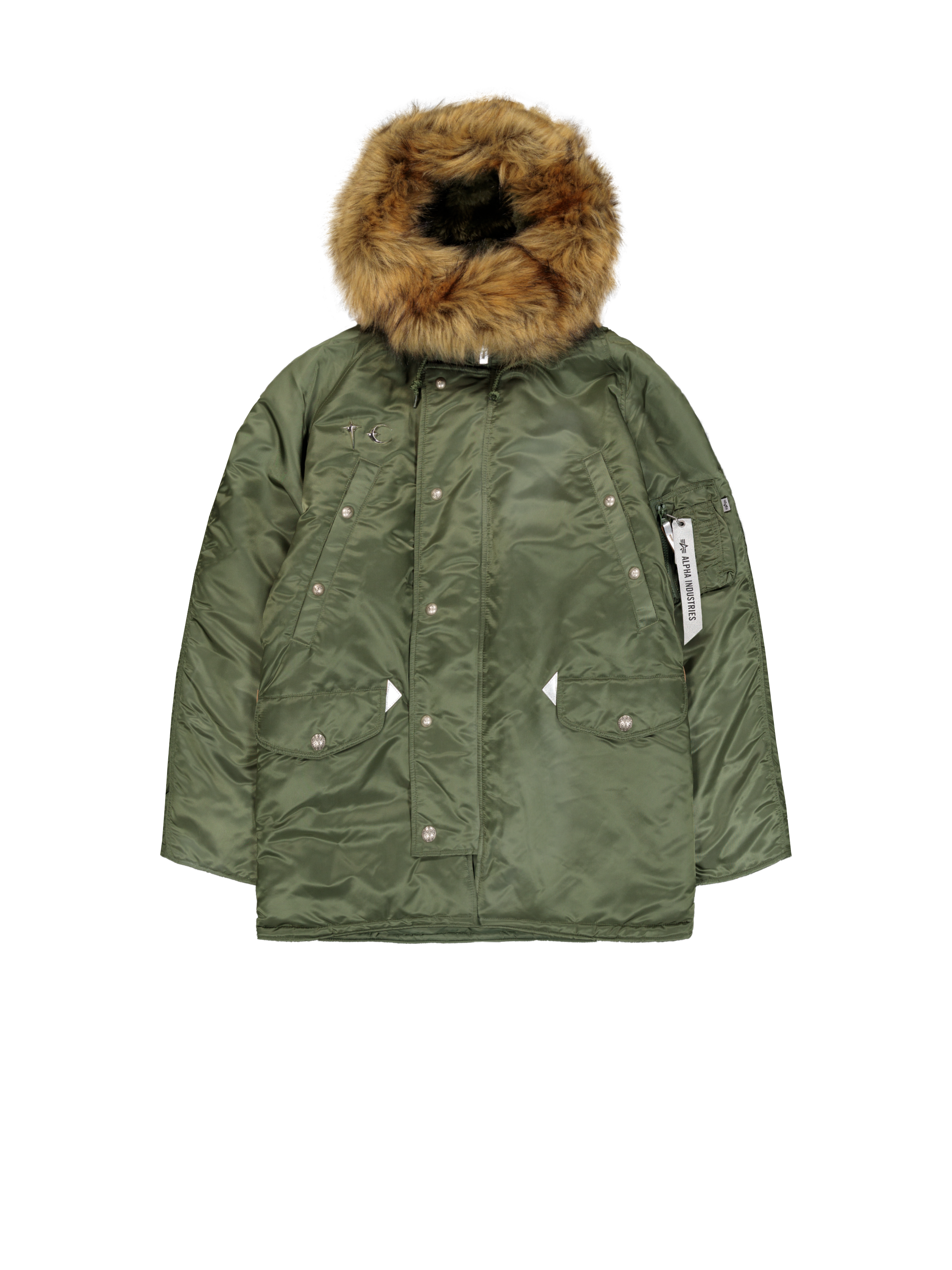 ALPHA x THUG CLUB N-3B Winter Jacket sage-green 258153_01_1_flatlay_00001_208840.png