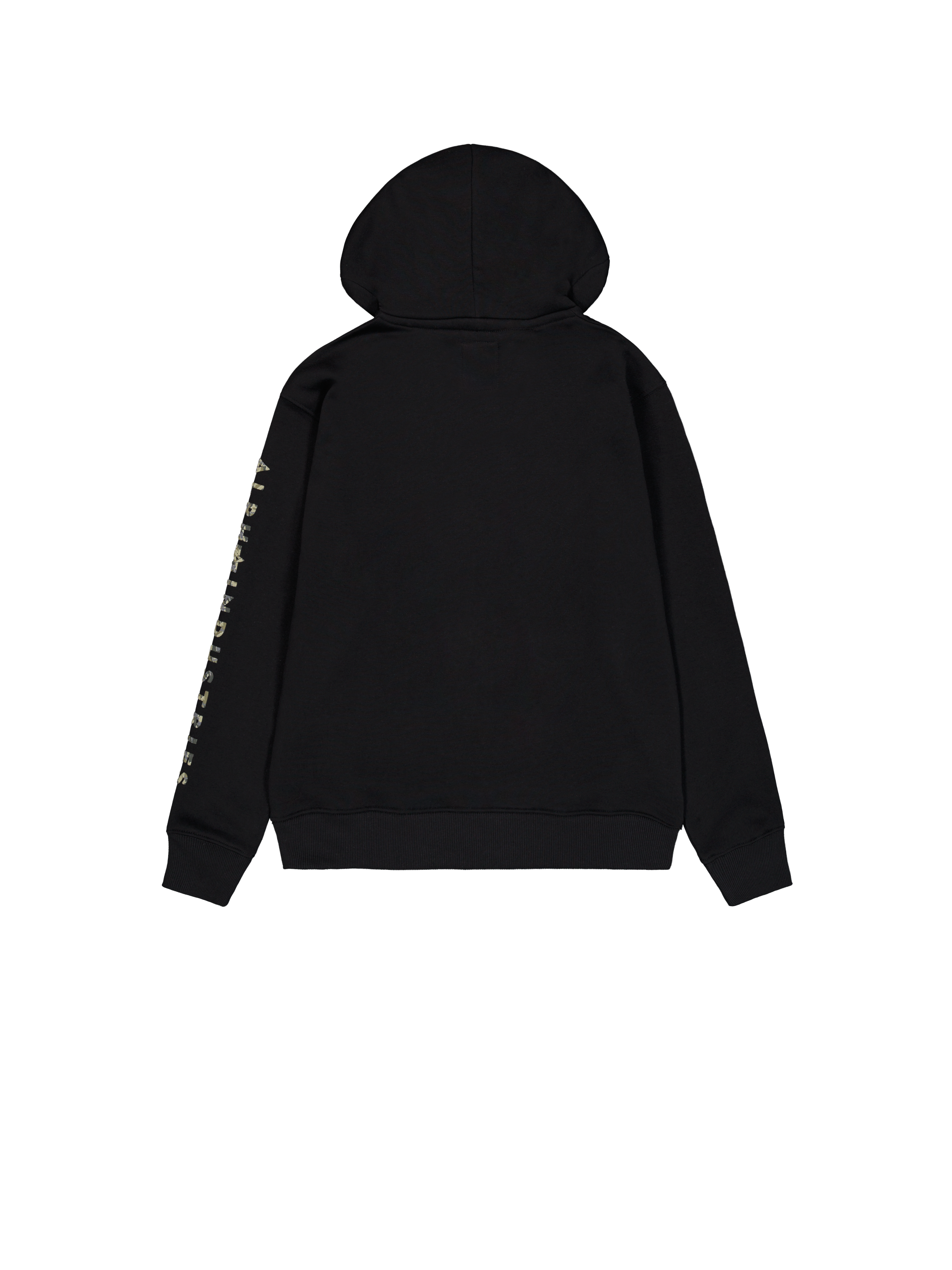 Camo Sleeve Hoodie black 156340_03_1_flatlay_00002_145666