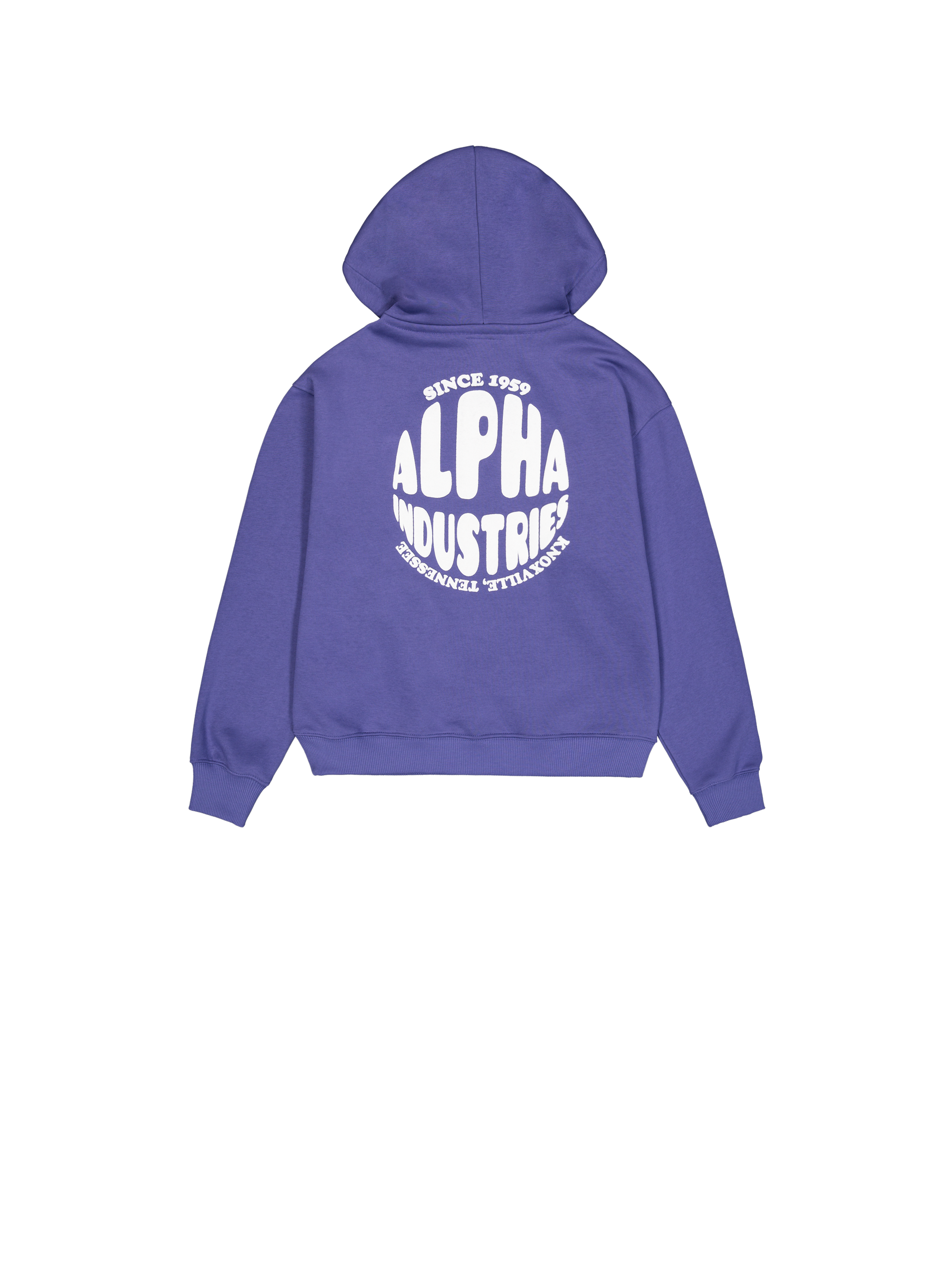 Logo Backprint Hoodie Women night purple 156041_735_1_flatlay_00002_142257
