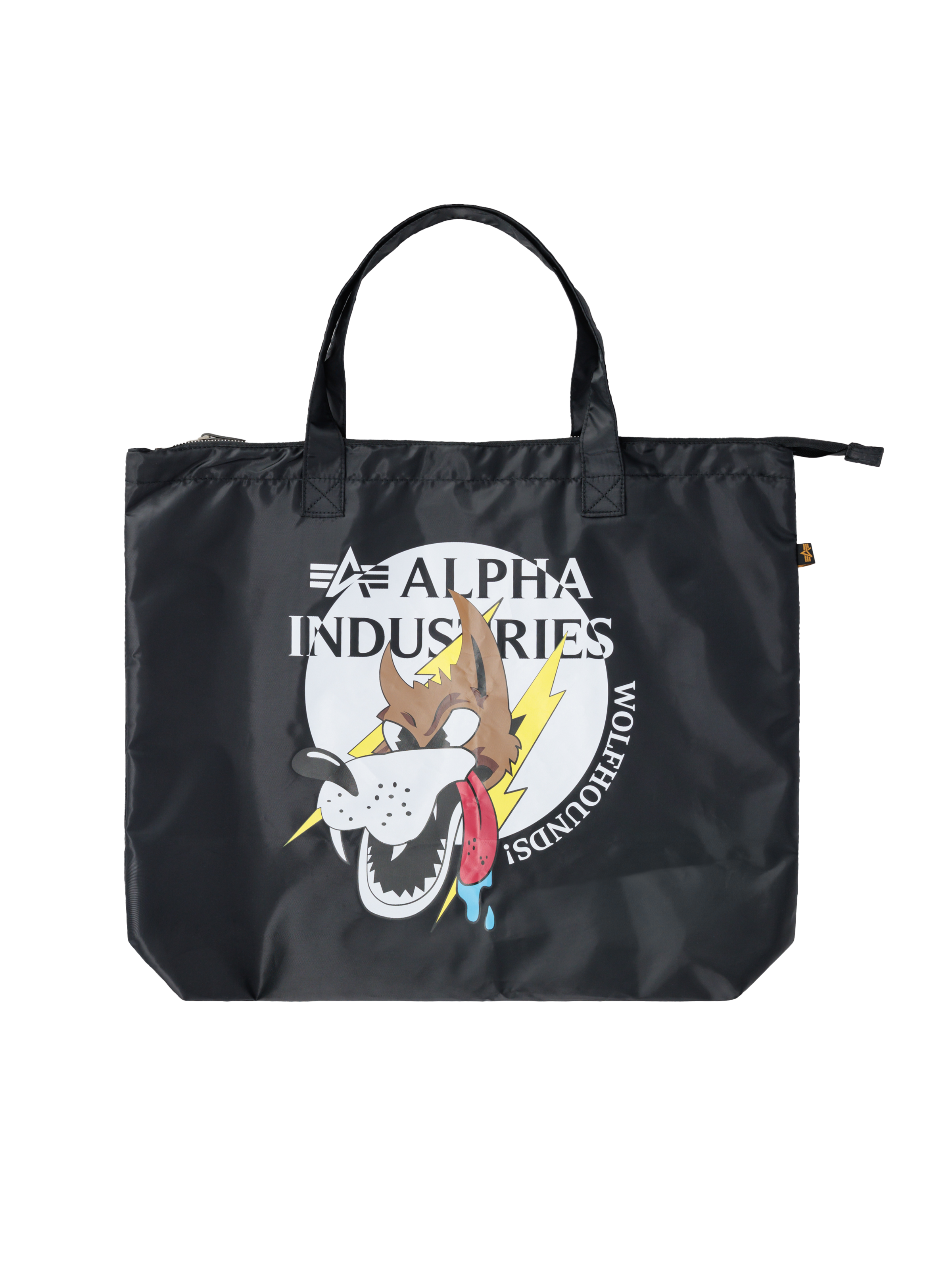 Wolfhounds Zip Shopper Bag Wolfhounds Zip Shopper Bag