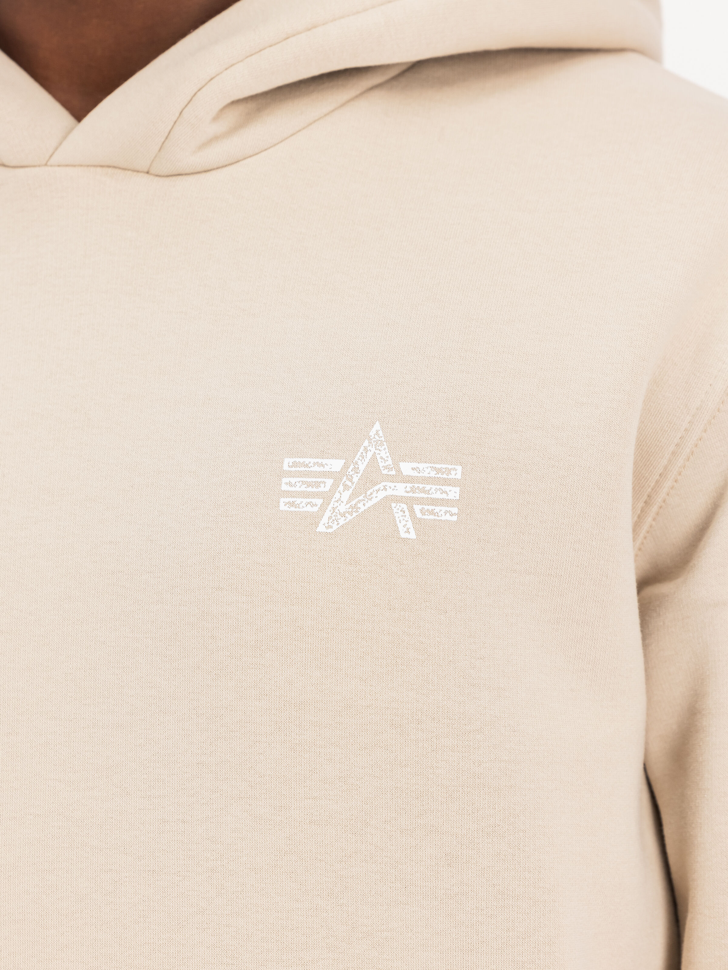 Signature Backprint Hoodie organic beige 148341_627_3_detail_00001_160519
