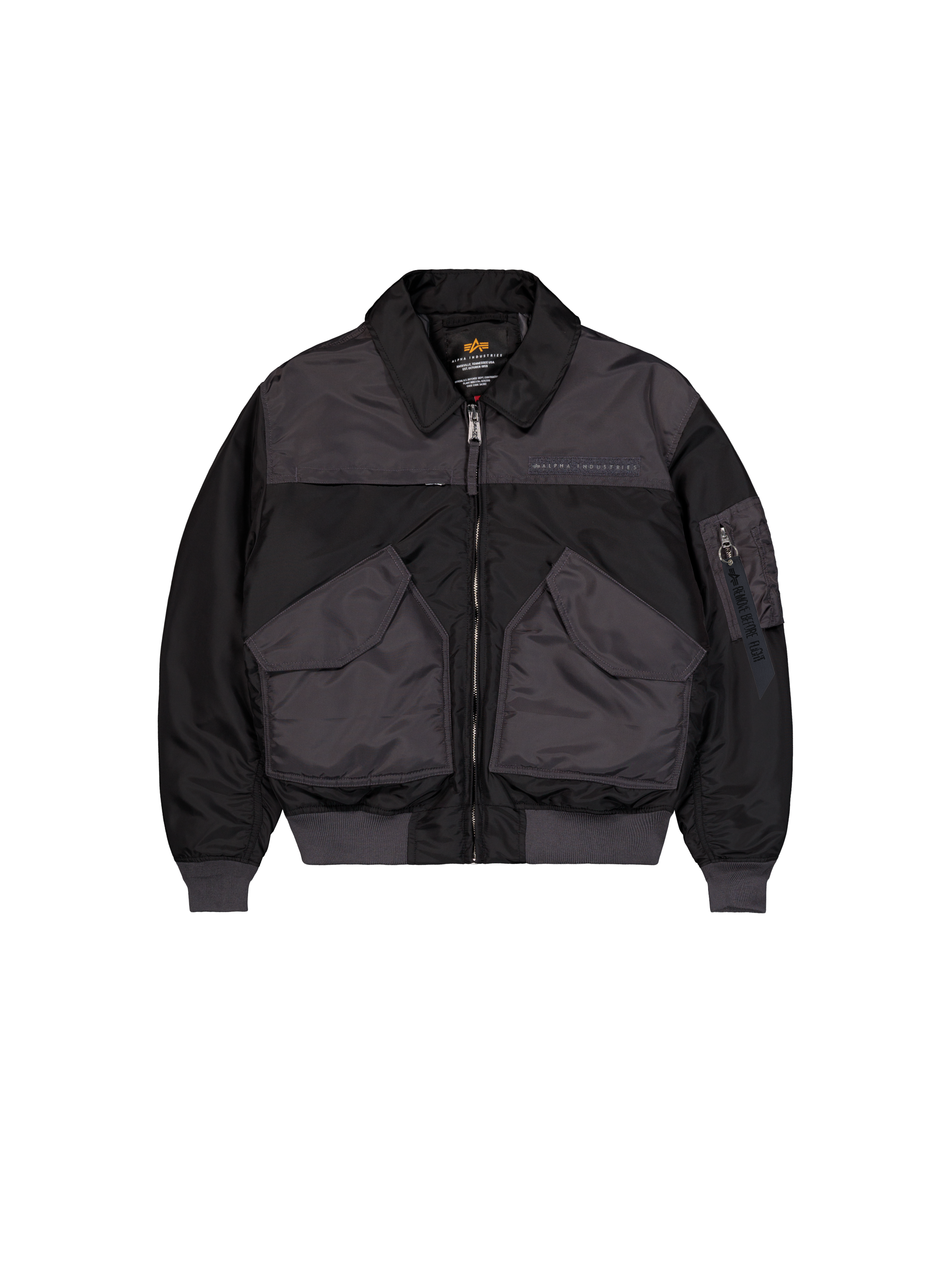 CWU-45/P Colorblock Bomber Jacket black 268126_03_1_flatlay_00001_227717.png