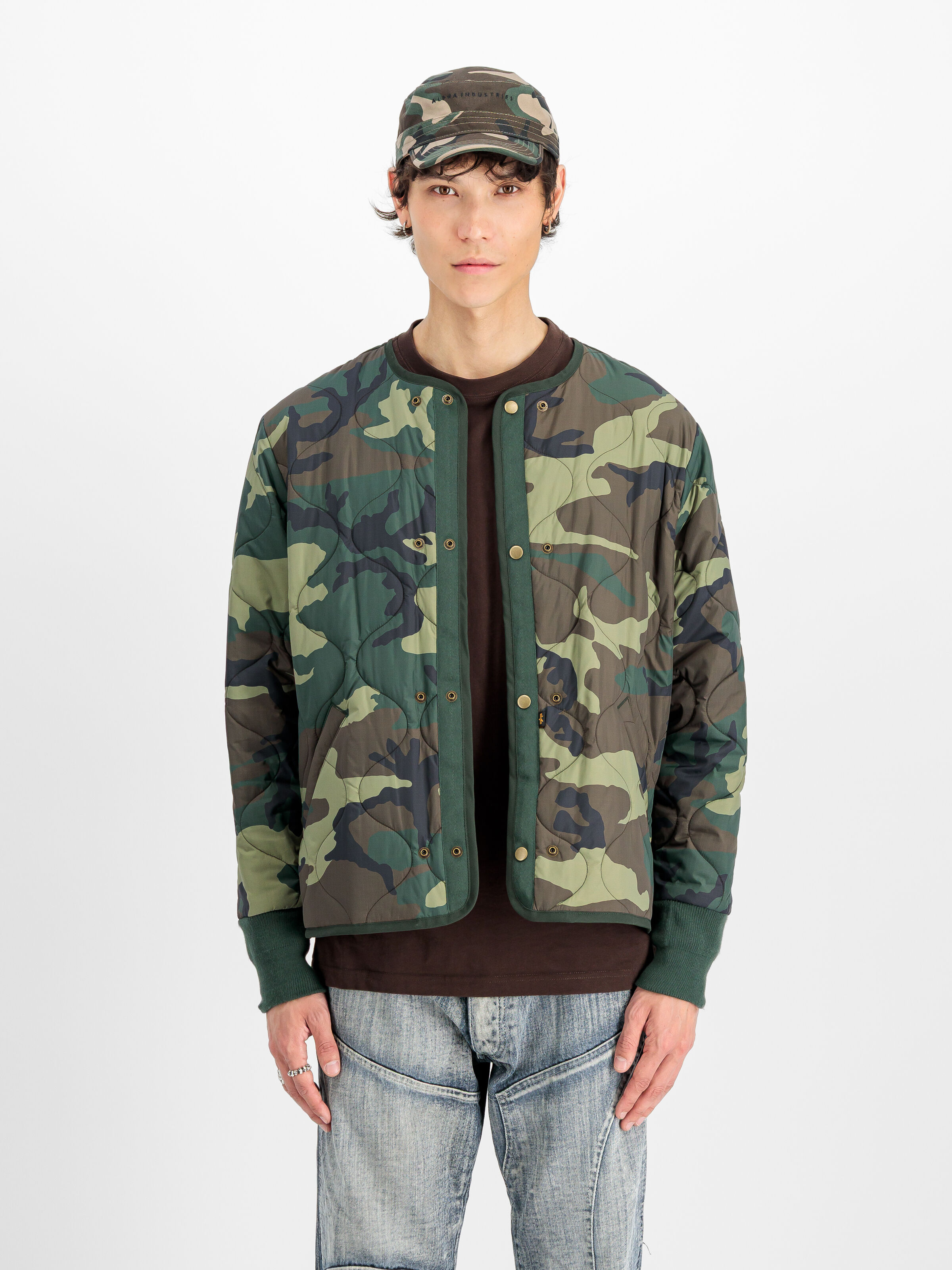 Studio M-51 Fishtail Backprint (2in1) Field Jacket mud olive 258112_443_3_detail_00001_173341