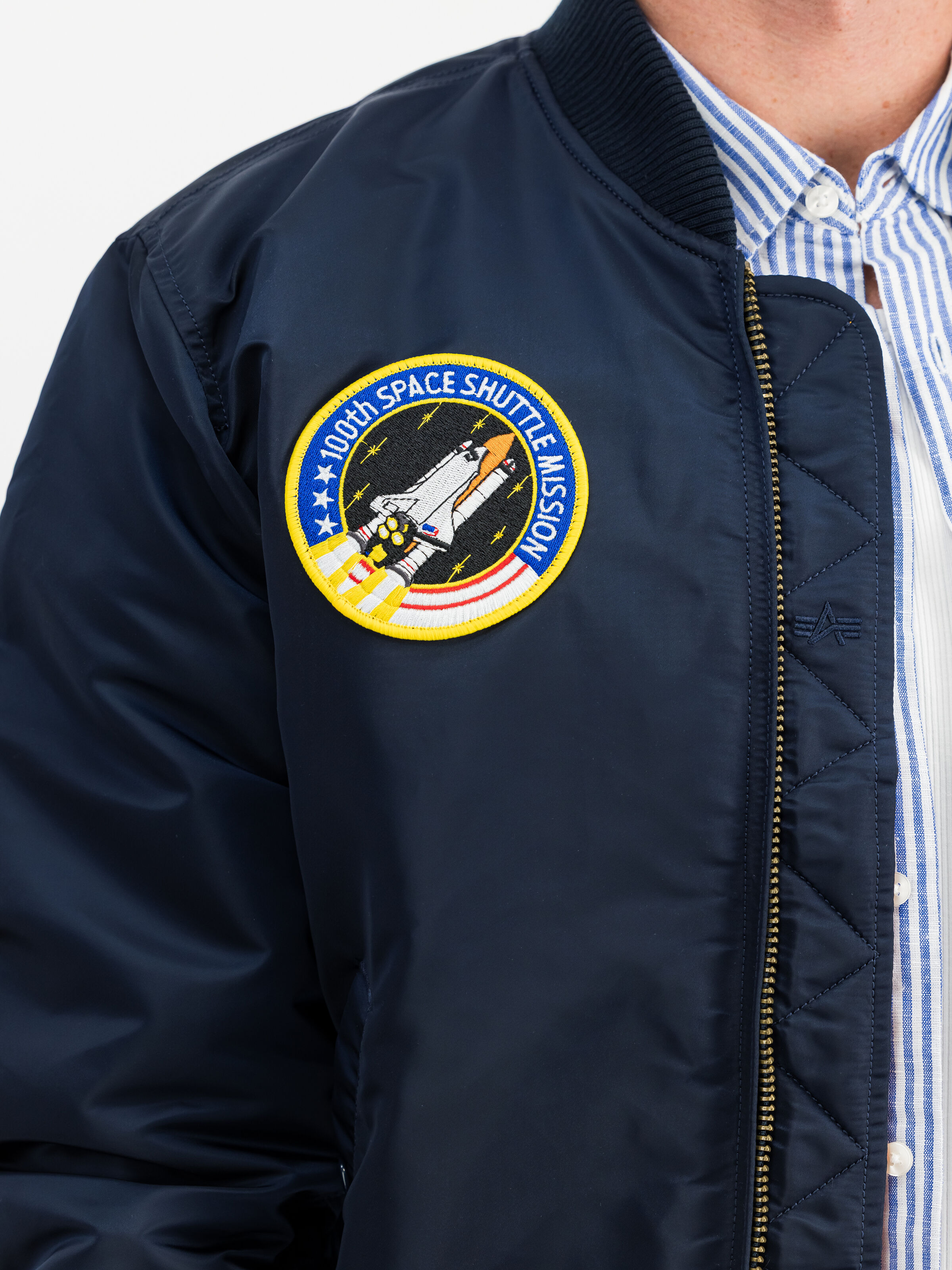 MA-1 VF NASA Vintage Fit Bomber Jacket | Alpha Industries