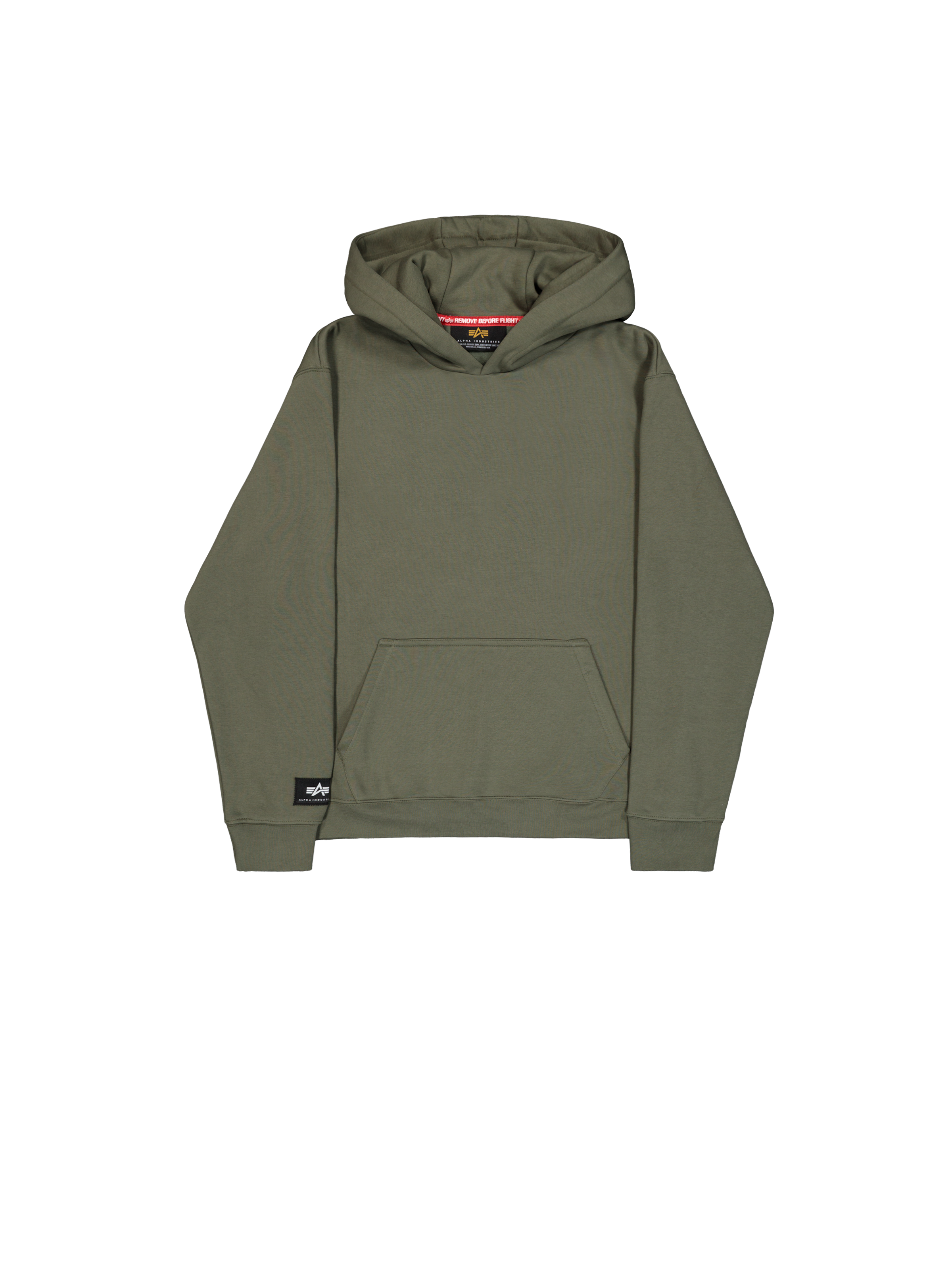 Label Backprint Hoodie dark olive 258333_142_1_flatlay_00001_173614.png