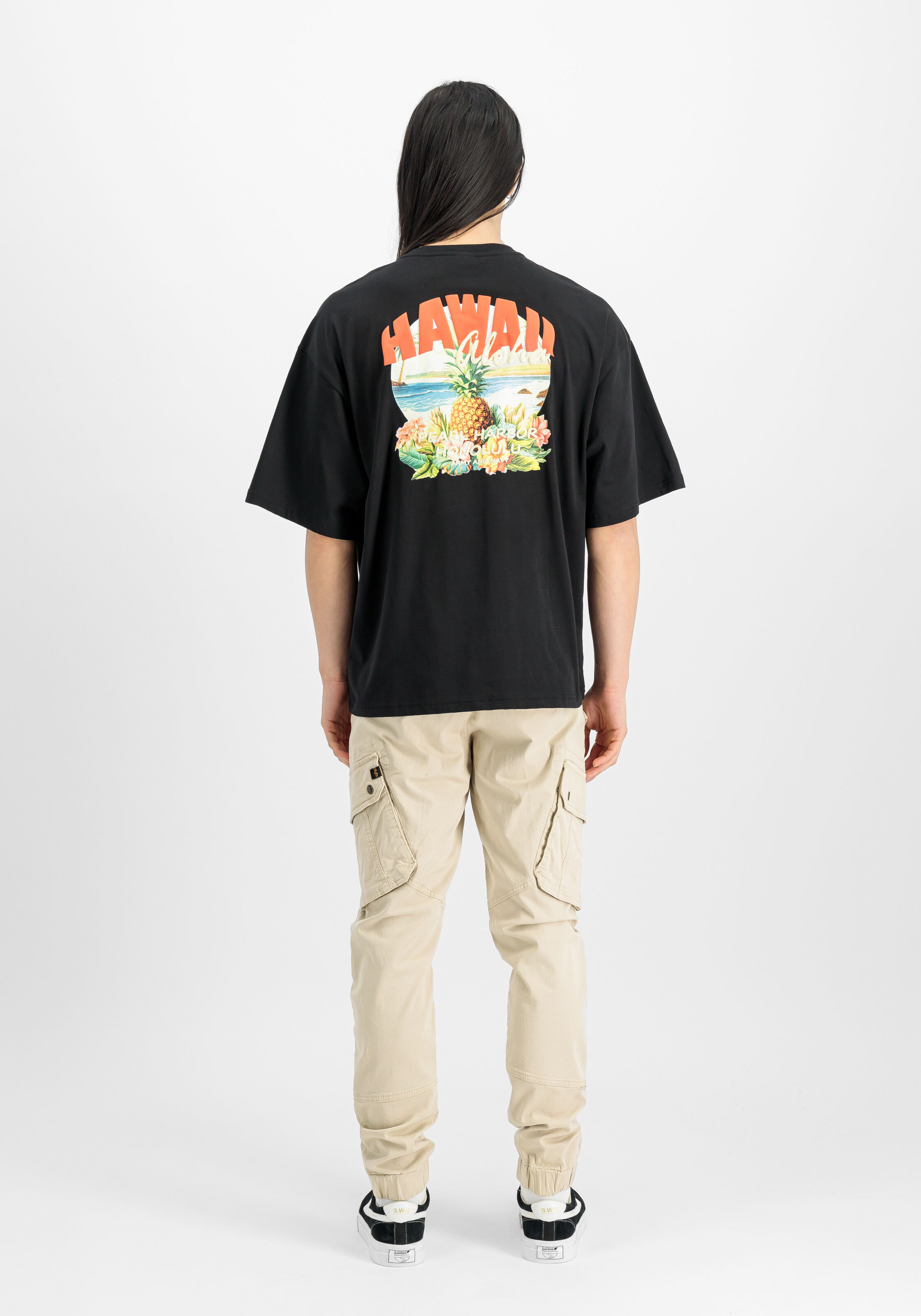 Hawaii Aloha Backprint T-Shirt black 156535_03_2_model_00002_147167