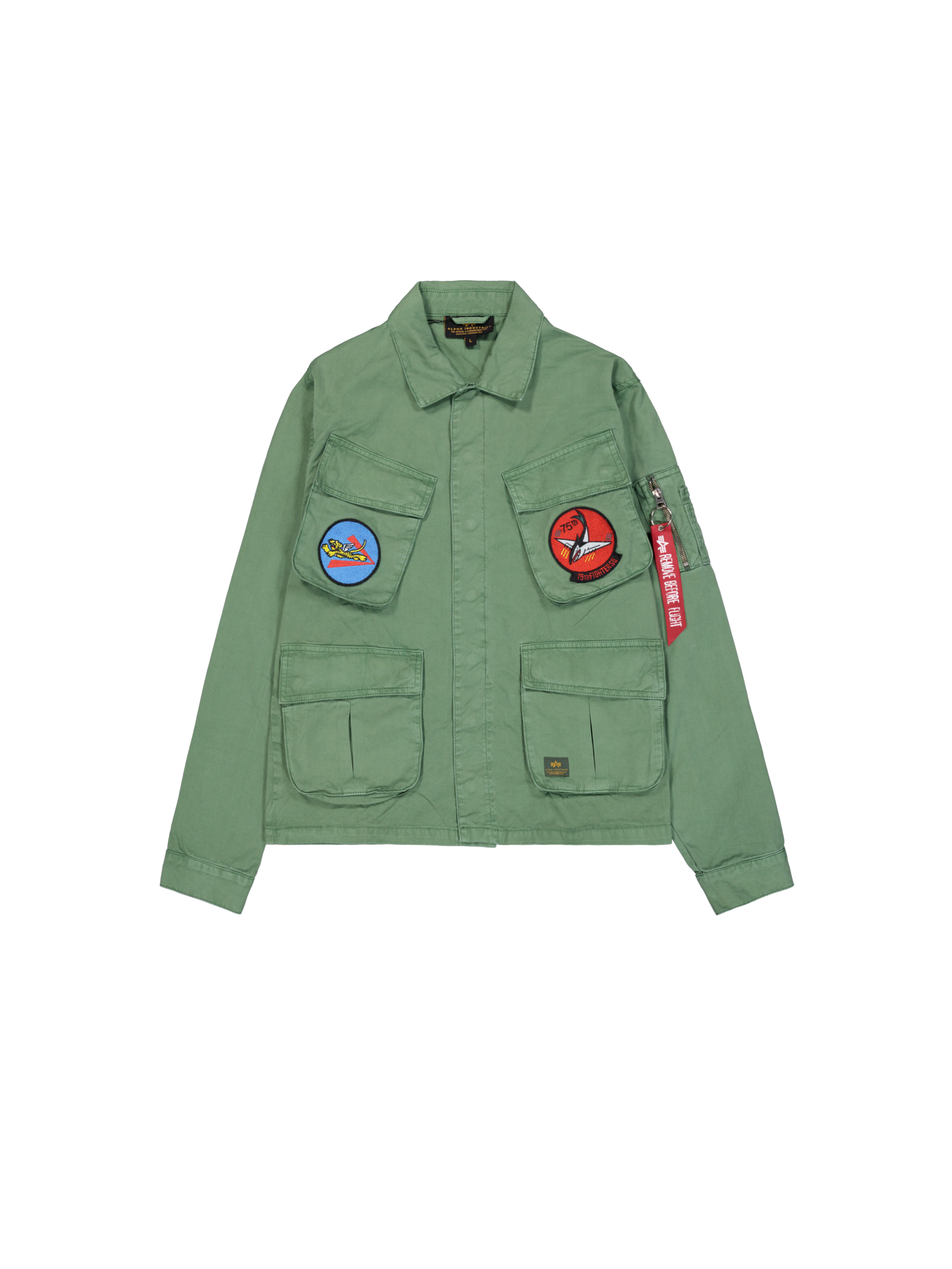 Field Jacket Flying Tigers Overshirt vintage green 156130_432_1_flatlay_00001_144333.png