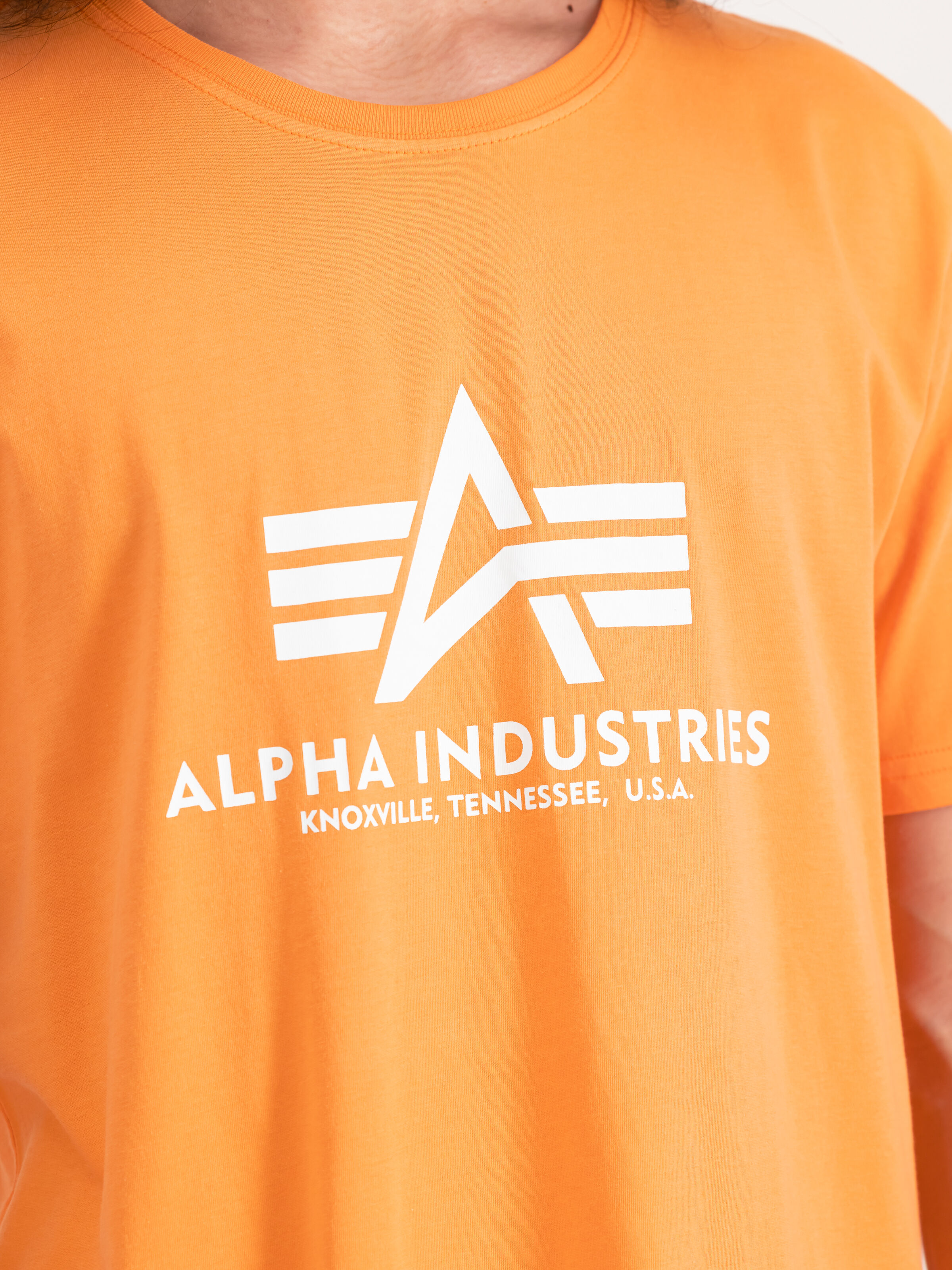 Basic Big Logo T-Shirt tangerine 100501_710_3_detail_00001_118669