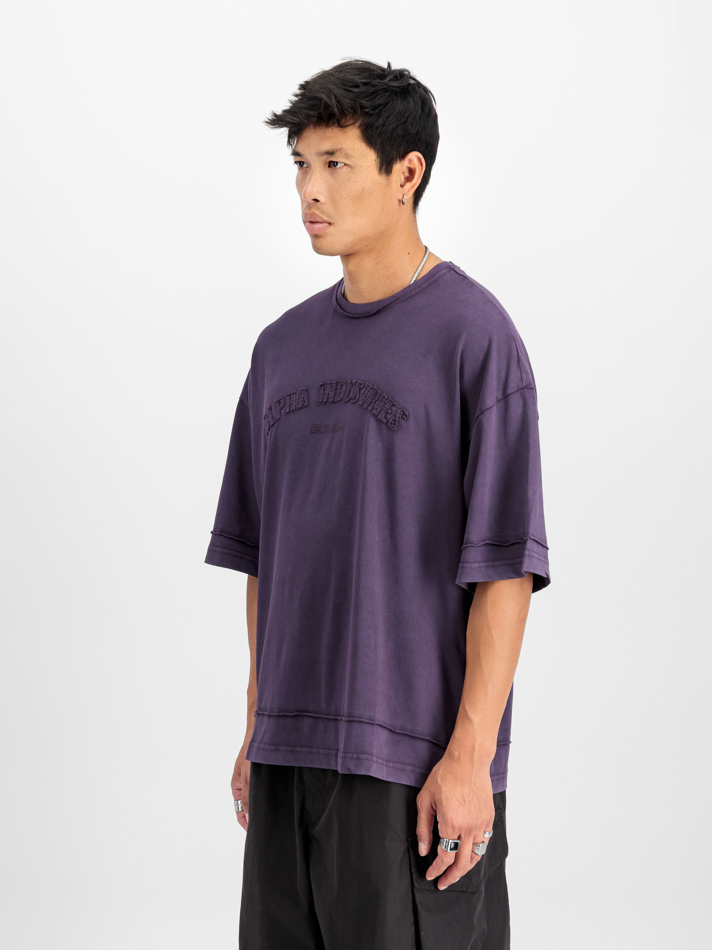 Open Edge T-Shirt Plum 148505_719_2_model_00003_108876