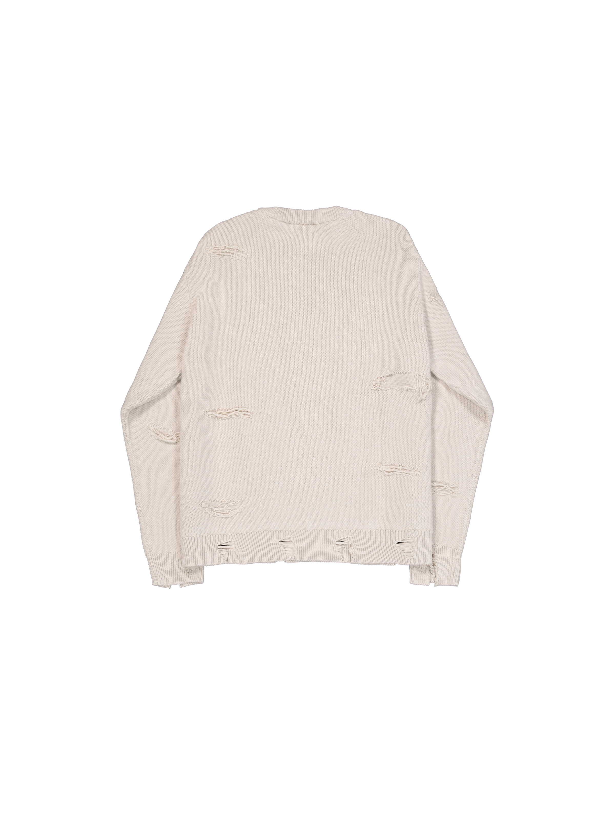 Distressed Logo Sweatshirt organic beige 258400_627_1_flatlay_00002_164075