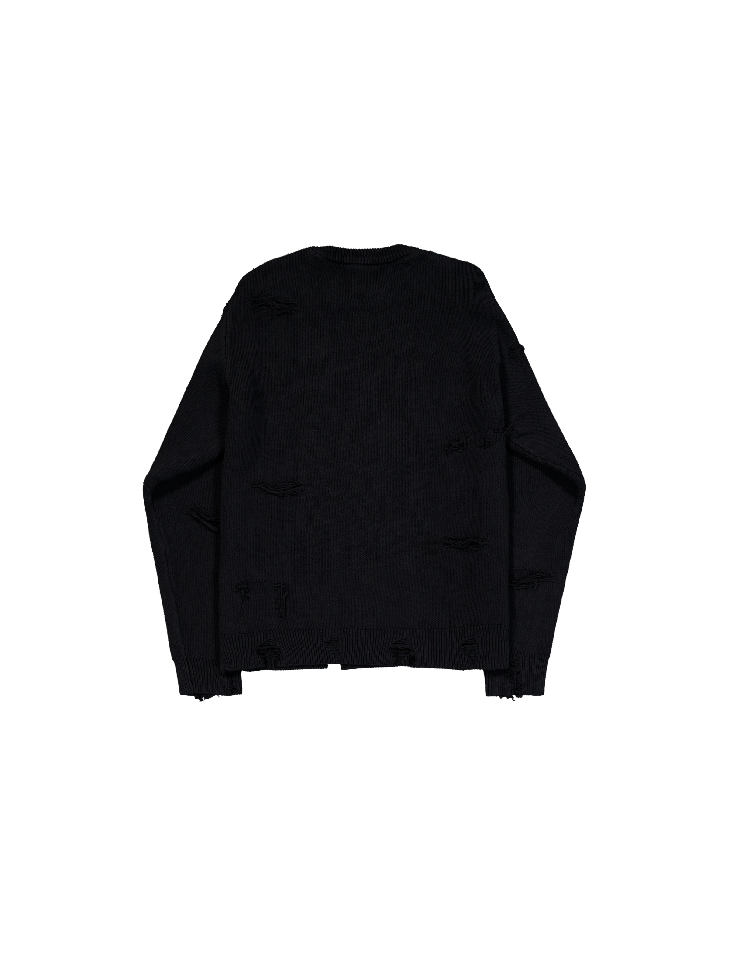 Distressed Logo Sweatshirt black 258400_3_1_flatlay_00002_164065