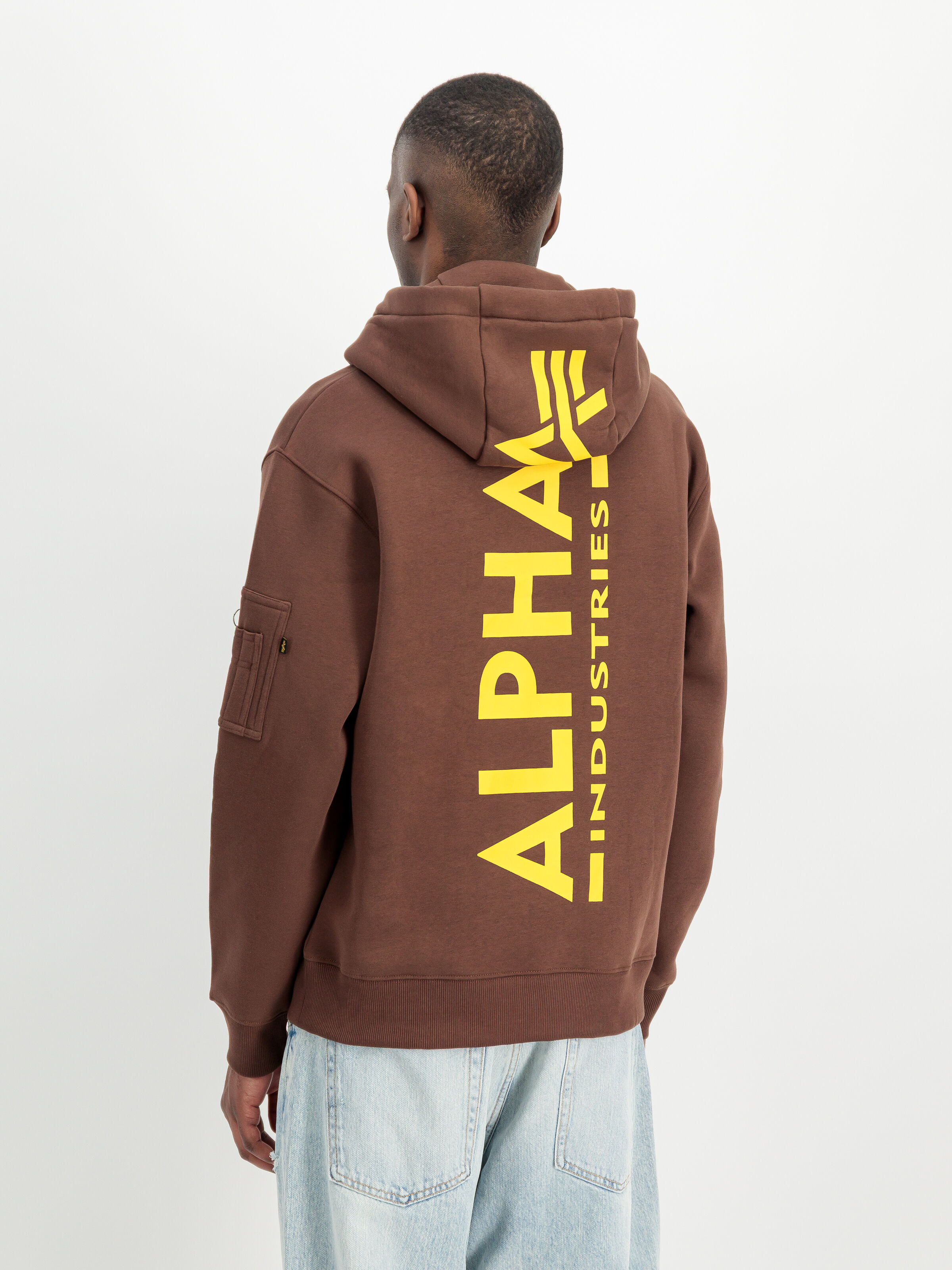Backprint Hoodie powder brown 178318_204_2_model_00003_226698