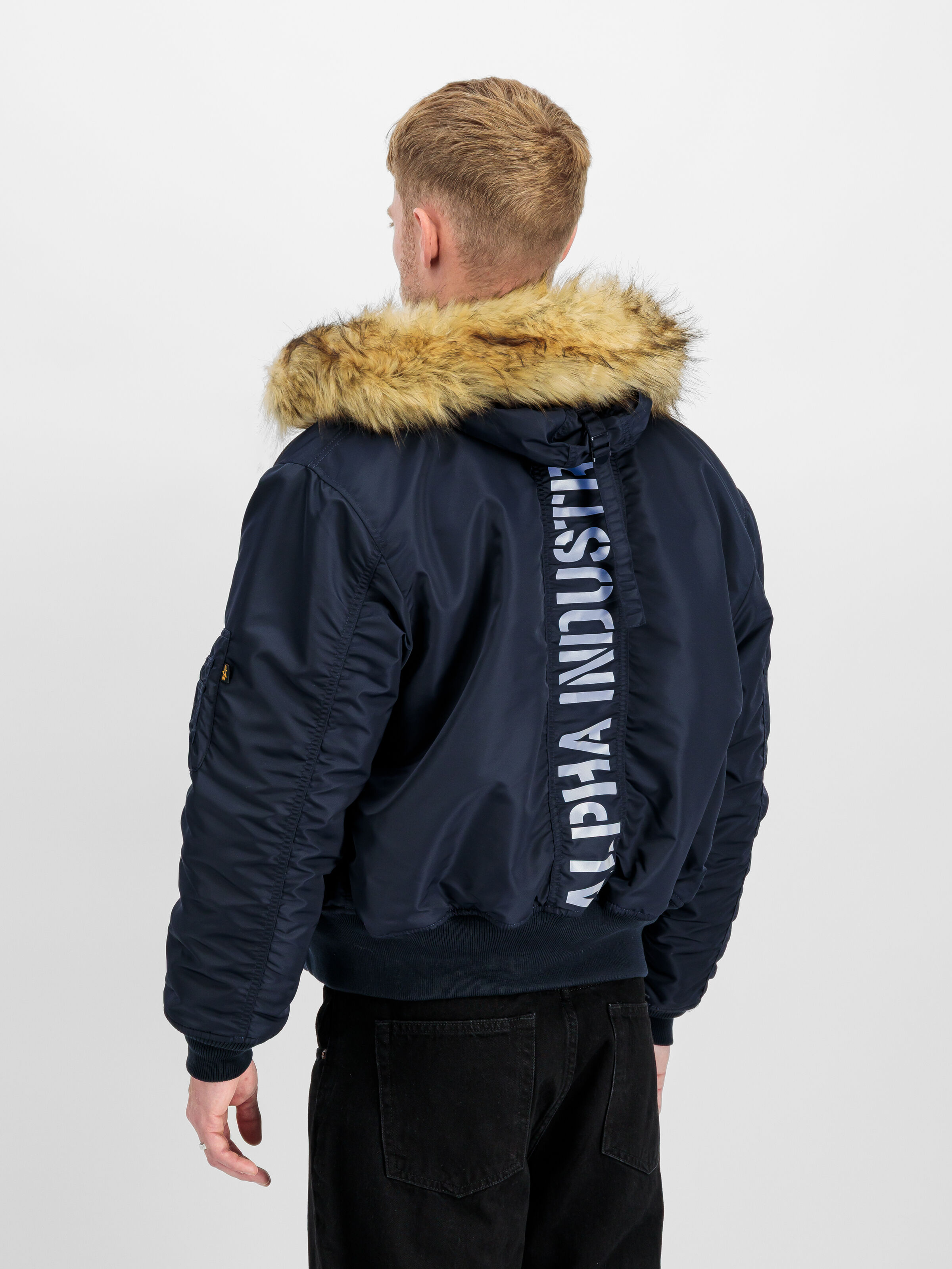45/P Hooded Custom Bomber Jacket rep.blue 113145_07_2_model_00003_190693