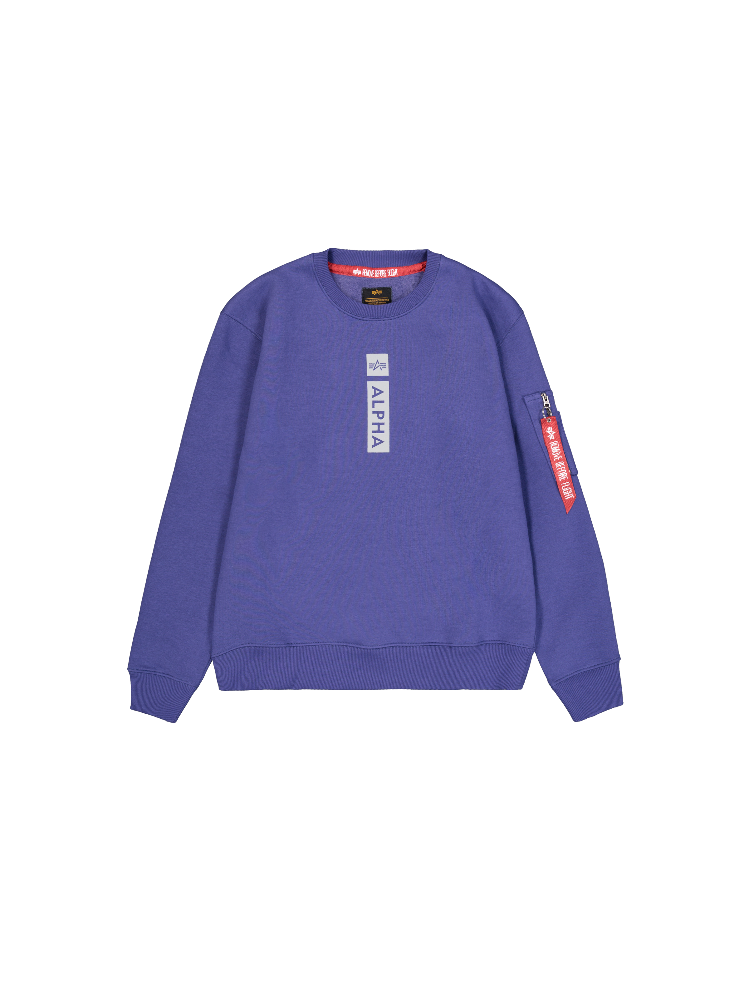 Alpha Puff Print Sweatshirt Alpha Puff Print Sweatshirt