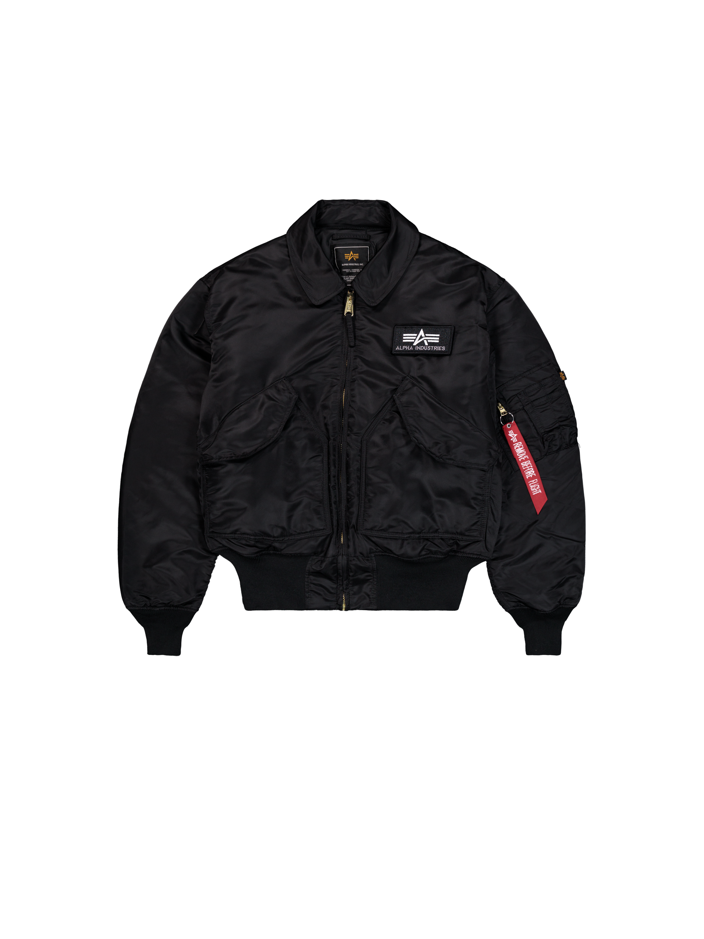 CWU-45 Heritage Bomber Jacket black 100102_03_1_flatlay_00001_96780.png