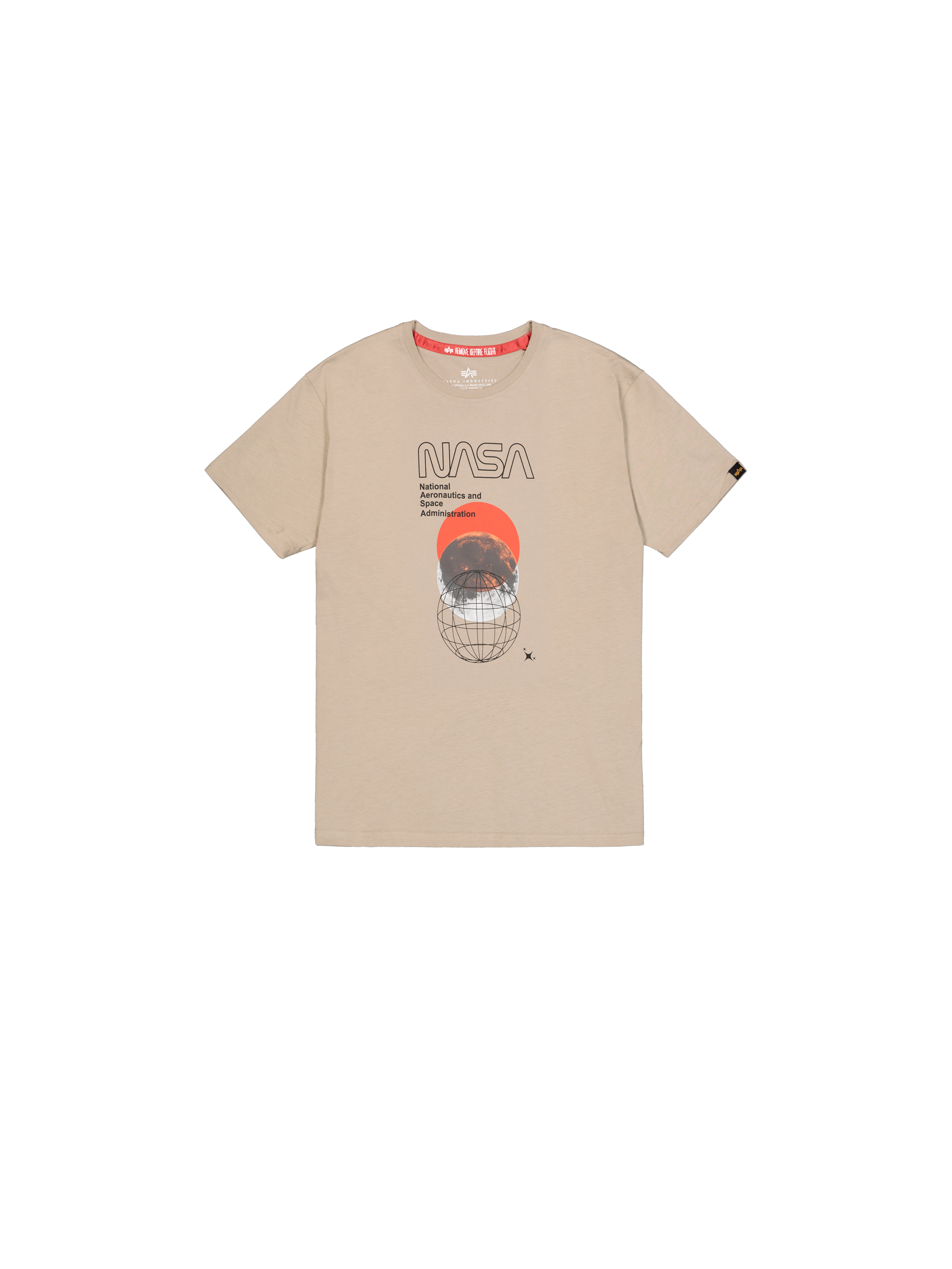 NASA Orbit T-Shirt vintage sand 146510_679_1_flatlay_00001_222881.png