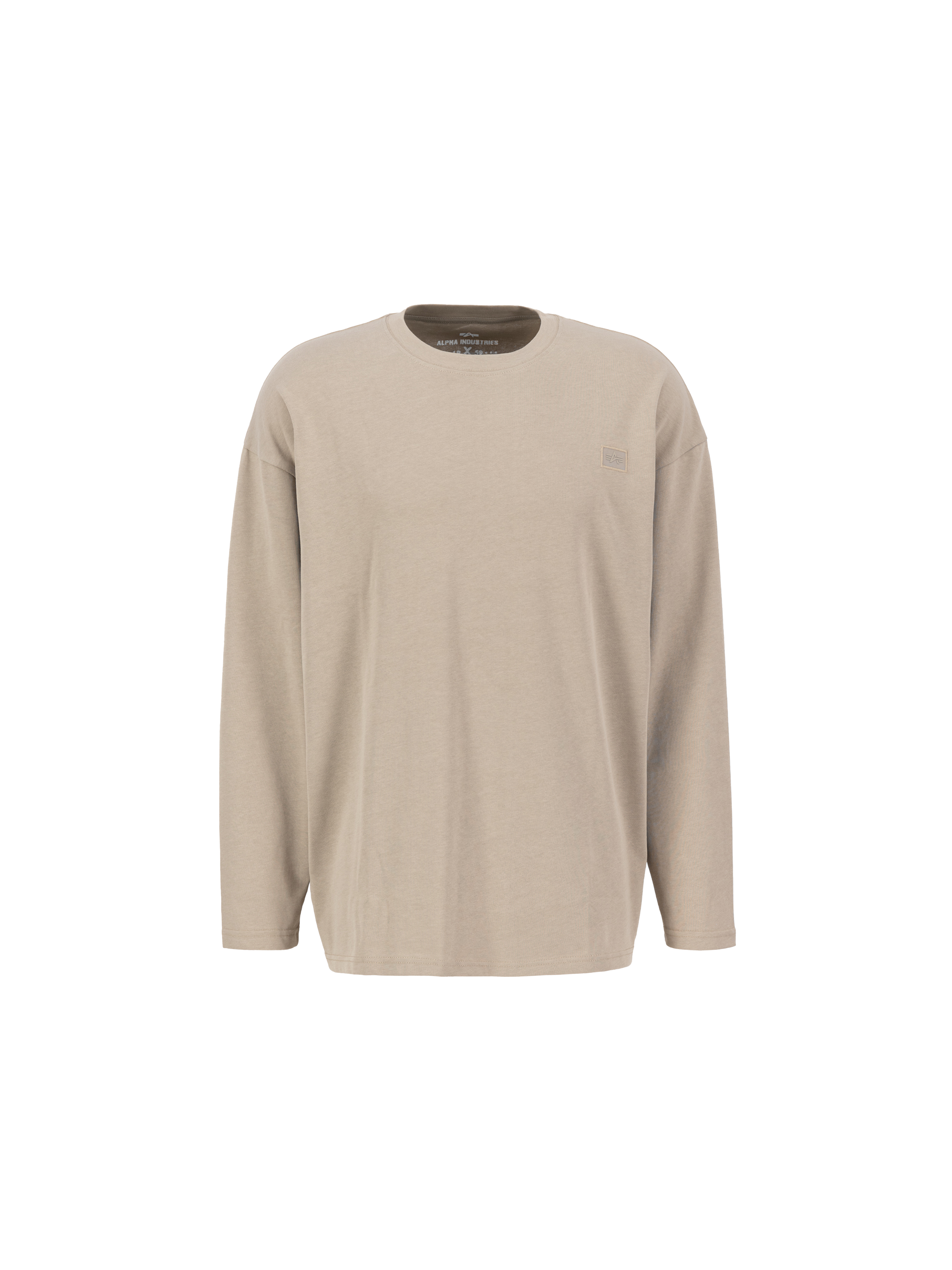 Alpha Essentials Rubber Logo Longsleeve Alpha Essentials Rubber Logo Longsleeve