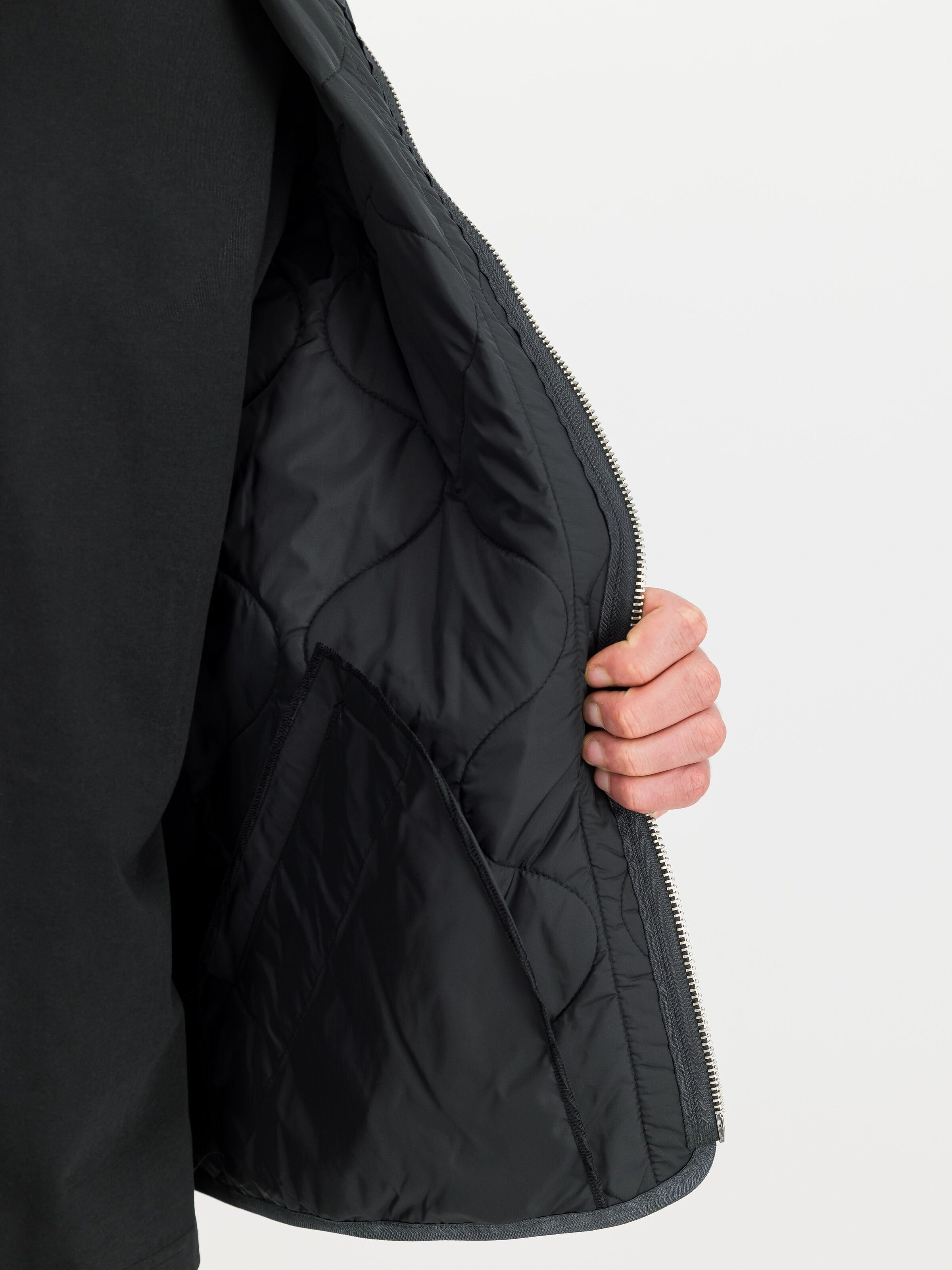 Q1 ALS Liner Loose Field Jacket black 268115_03_3_detail_00002_228739