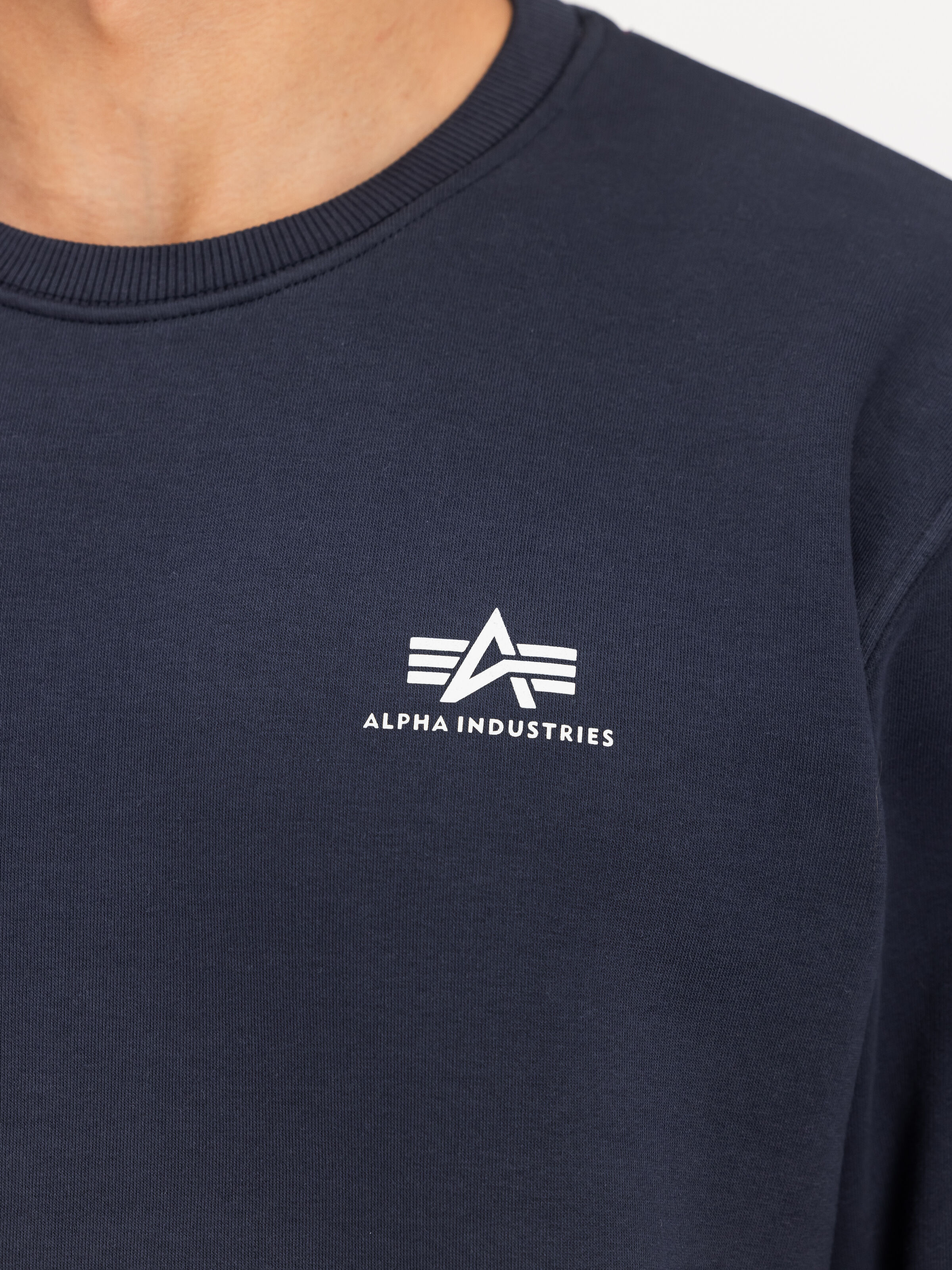 Basic Small Logo Sweatshirt rep.blue 188307_07_3_detail_00001_199579